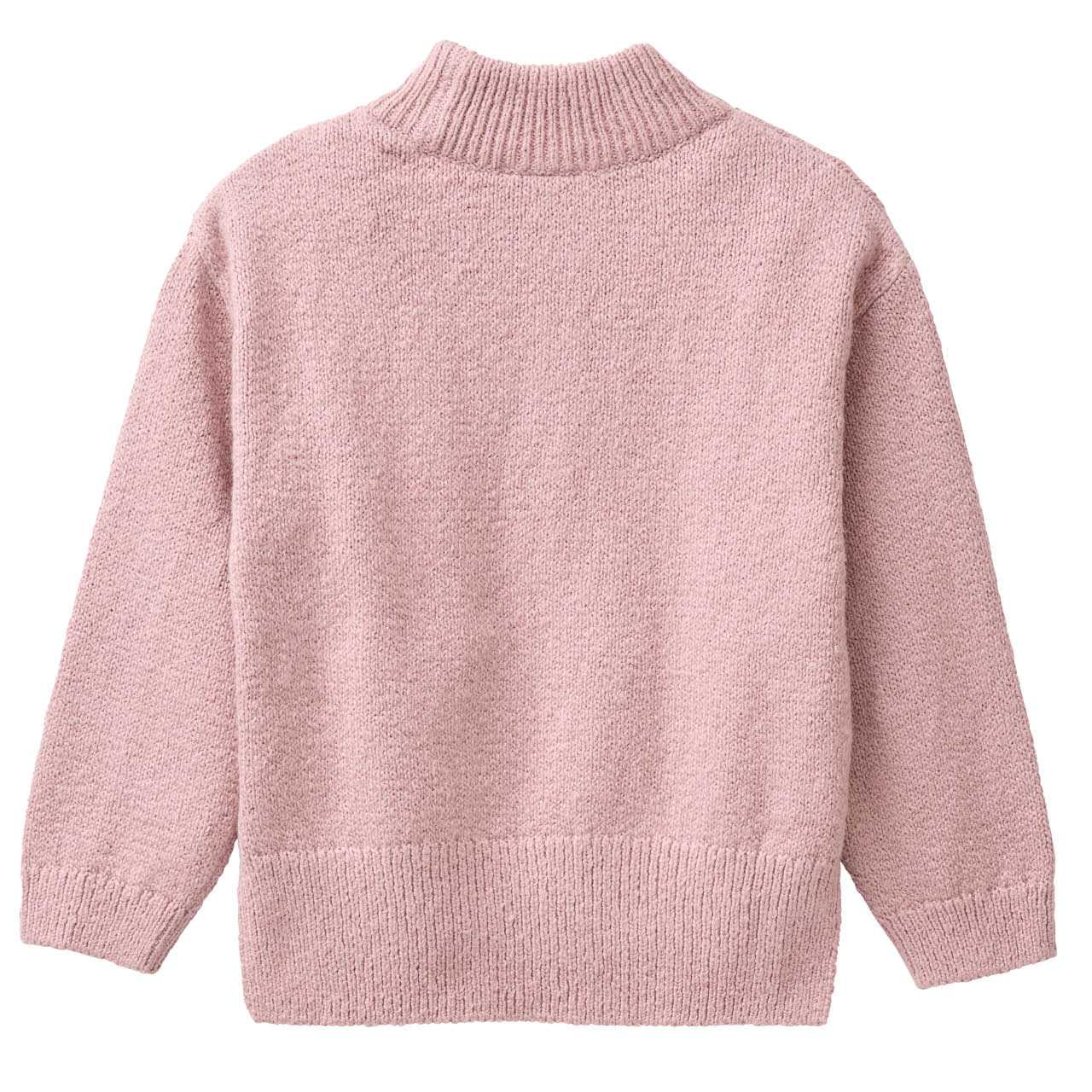 Weicher Strickpullover rosenholz