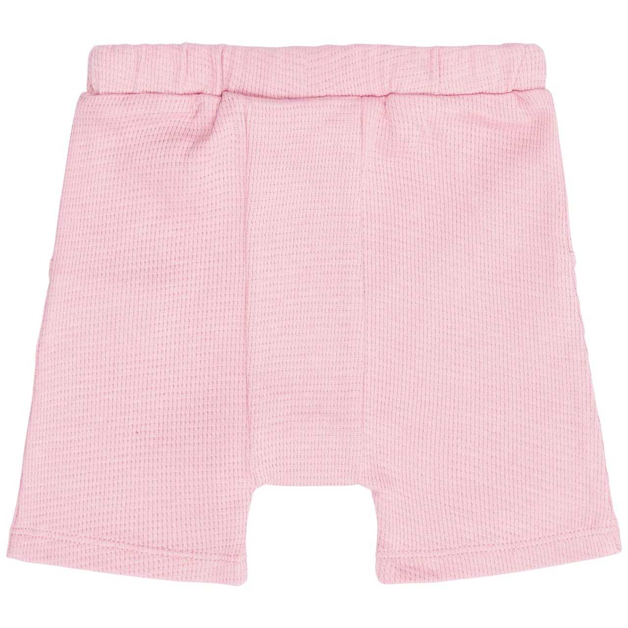 Babyshorts Waffelstruktur rosa