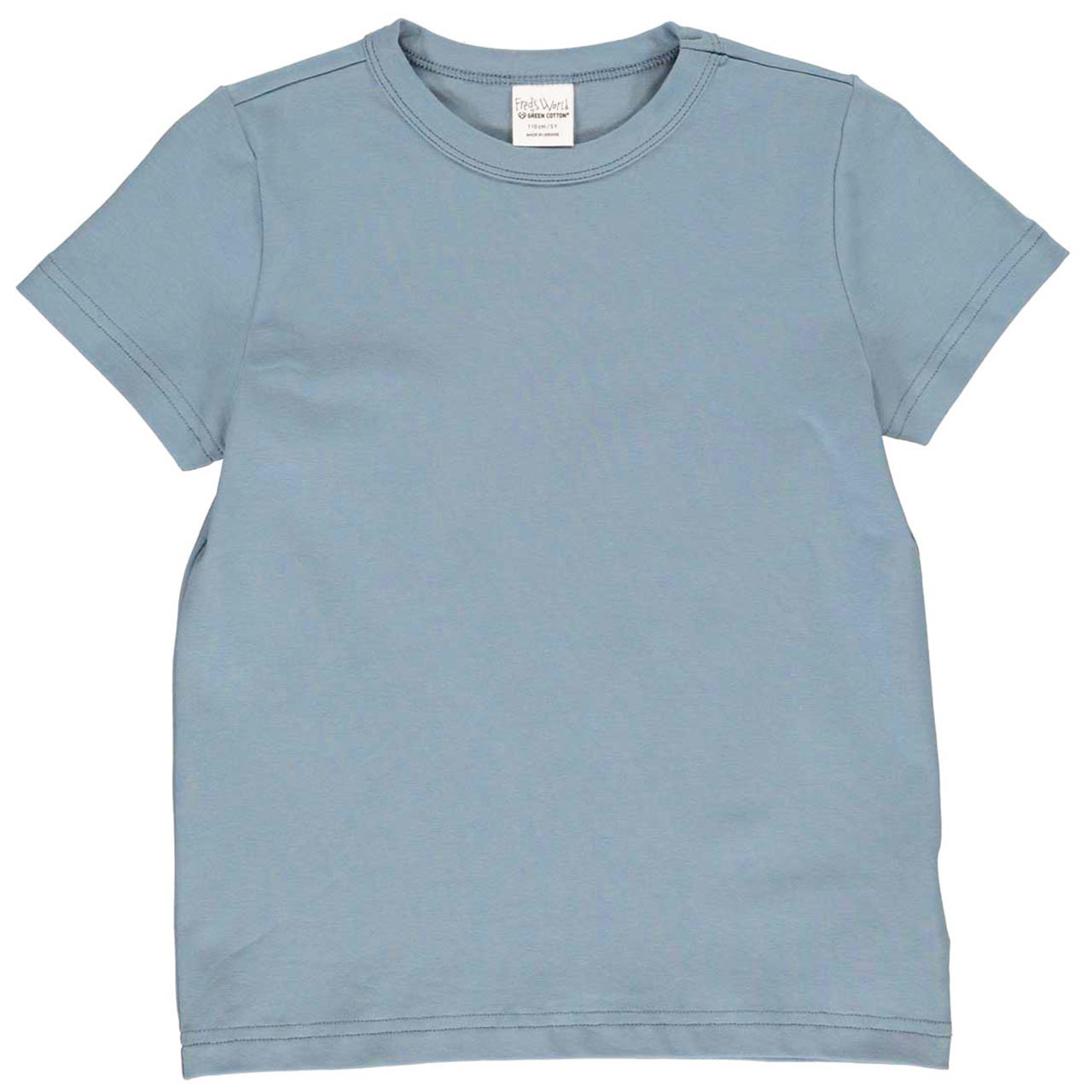 Shirt kurzarm Basic graublau