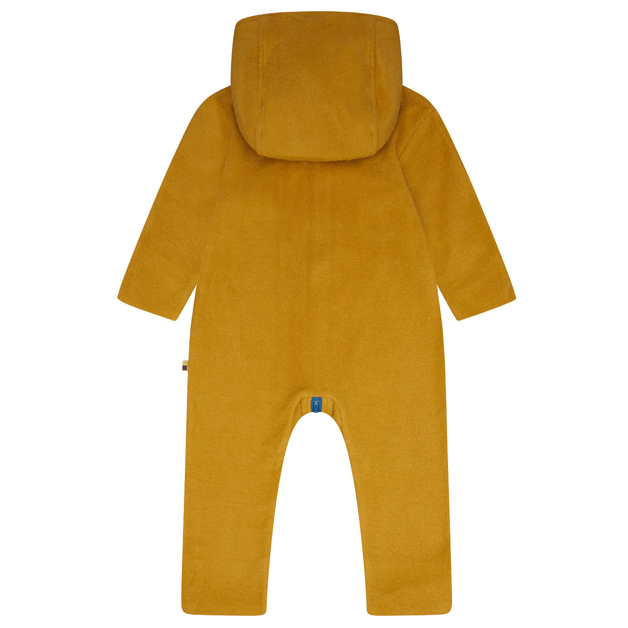 Kuscheliger Fleece Overall currygelb