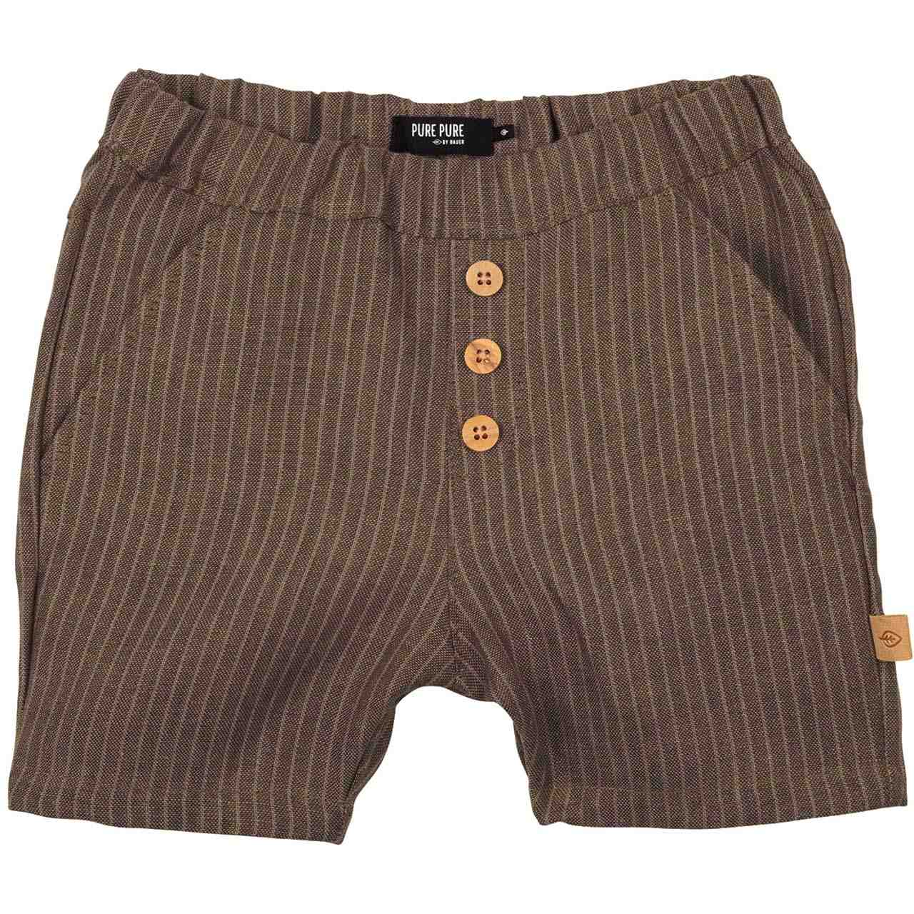 Leichte Leinen Shorts braun