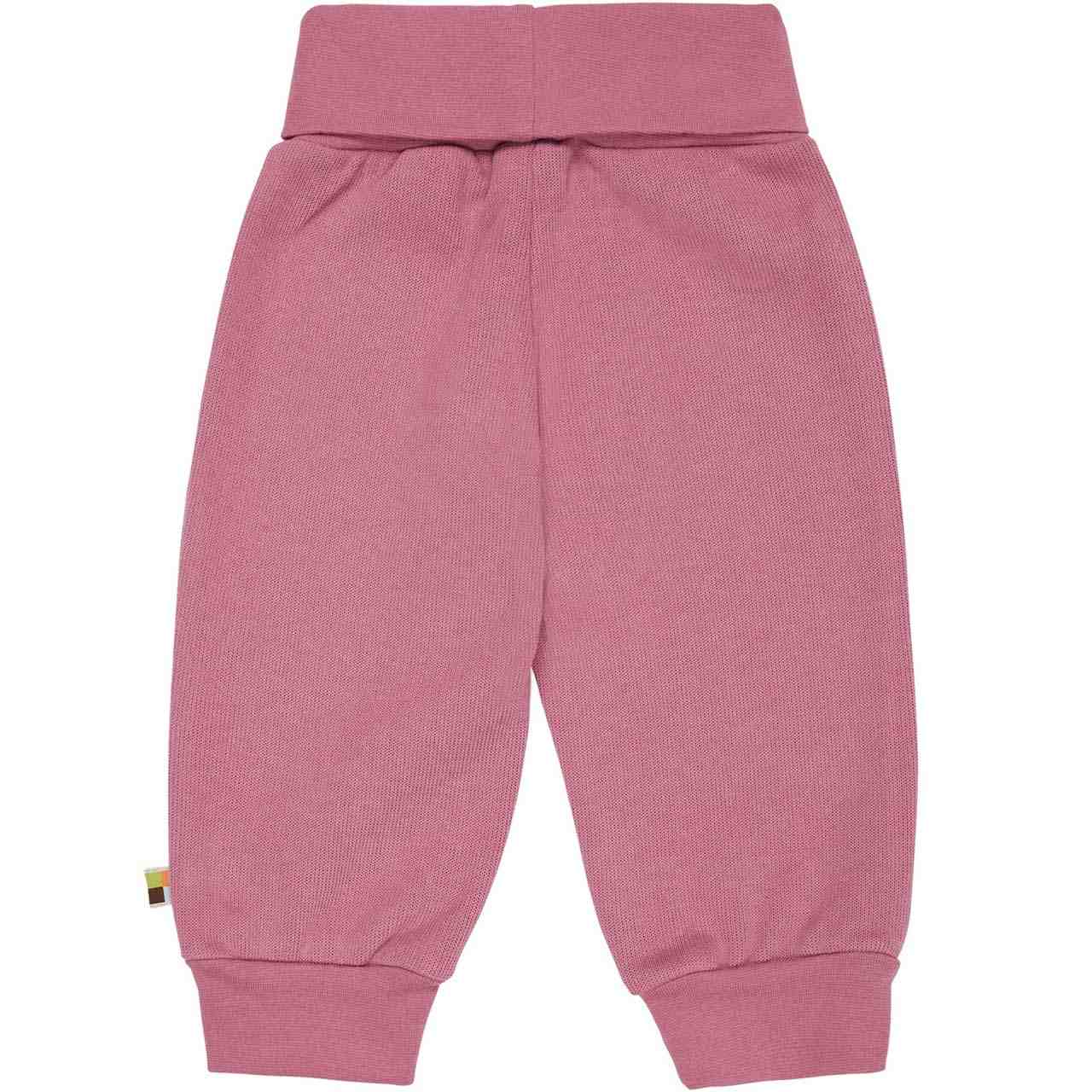 Bequeme Jogginghose Bündchen uni pink