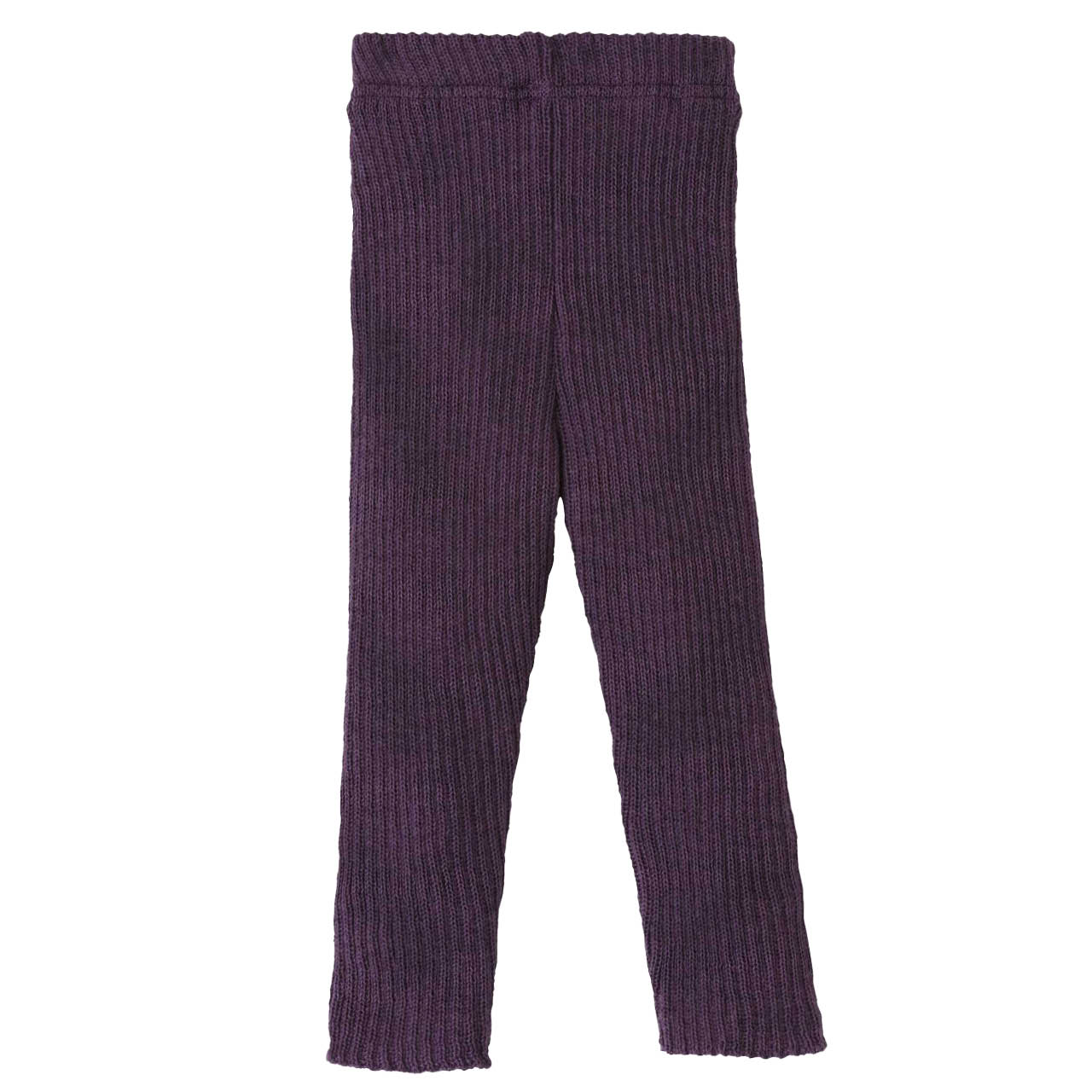 Woll Leggings aubergine warm und mitwachsend