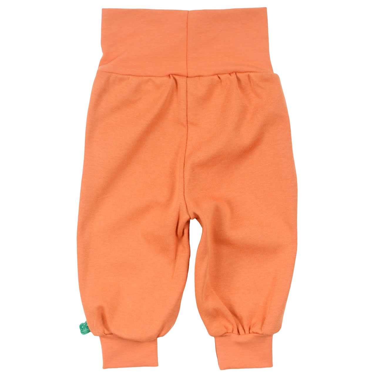 Krabbelhose mit breitem Bund kräftiges apricot-orange