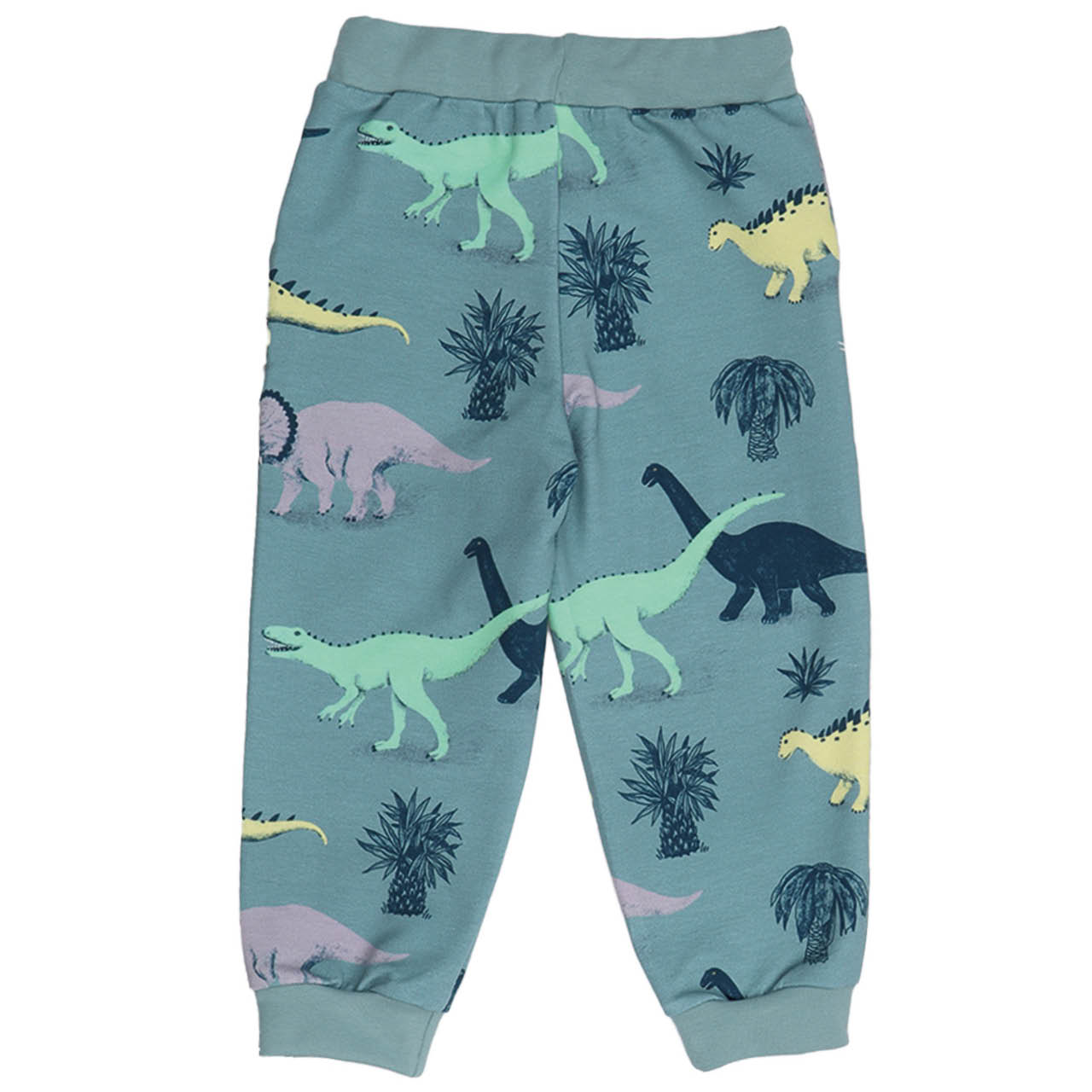 Baggy Sweathose Dinosaurier blau