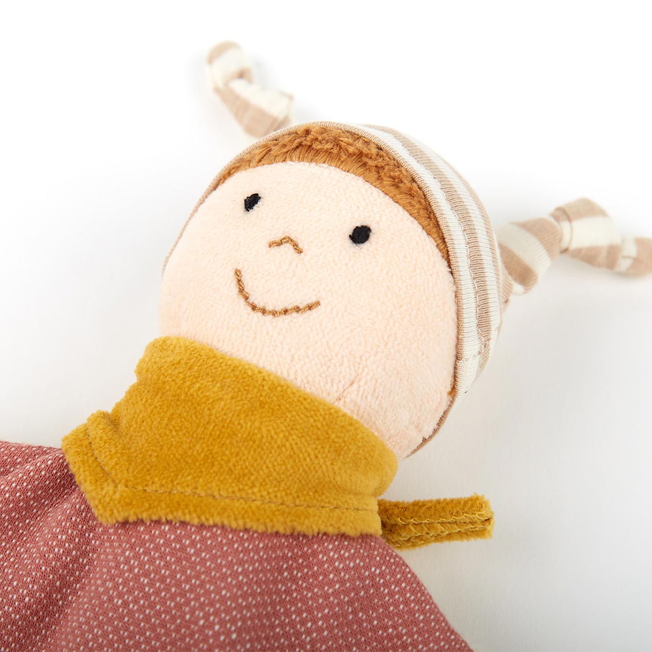 Bio Schnuffeltuch Puppe ab Geburt 38 cm