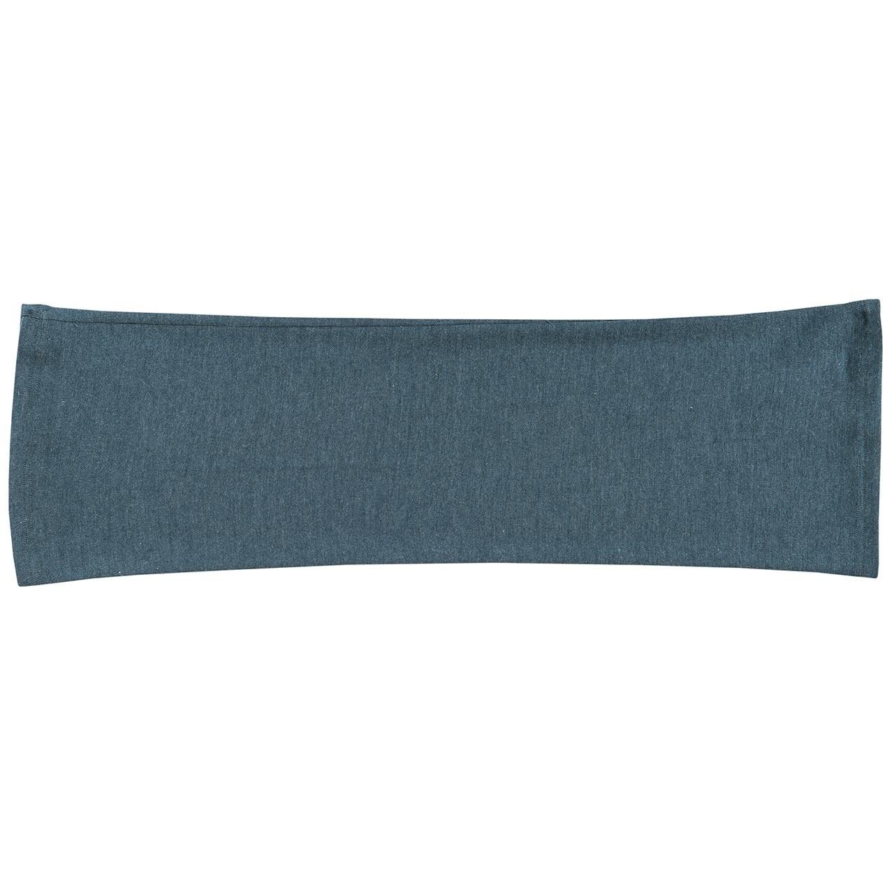 Damen Wolle Seide Schlauchschal rauchblau