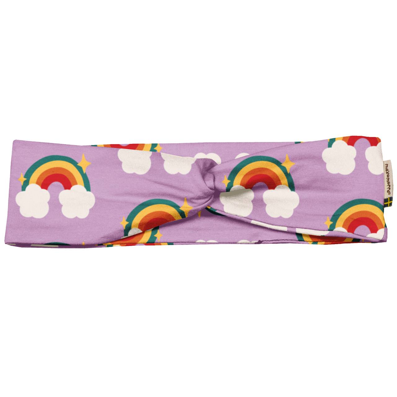 Elastisches Haarband Regenbogen flieder