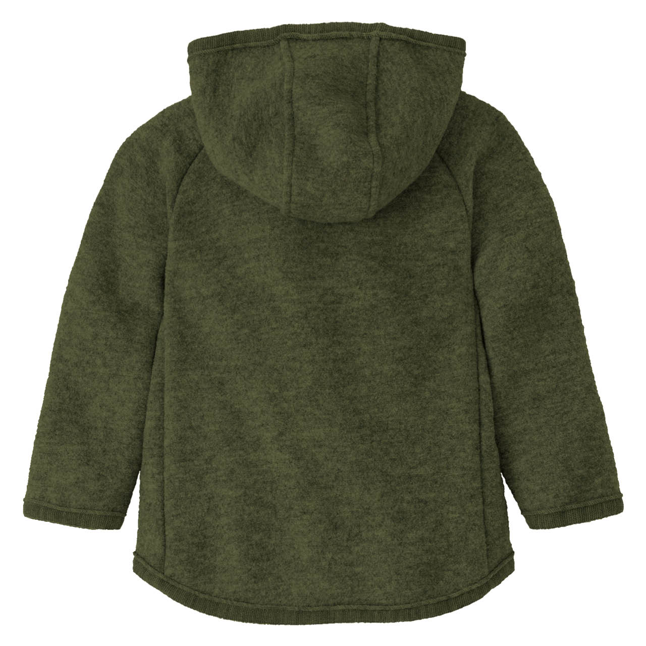 Walkjacke mit Reissverschluss oliv