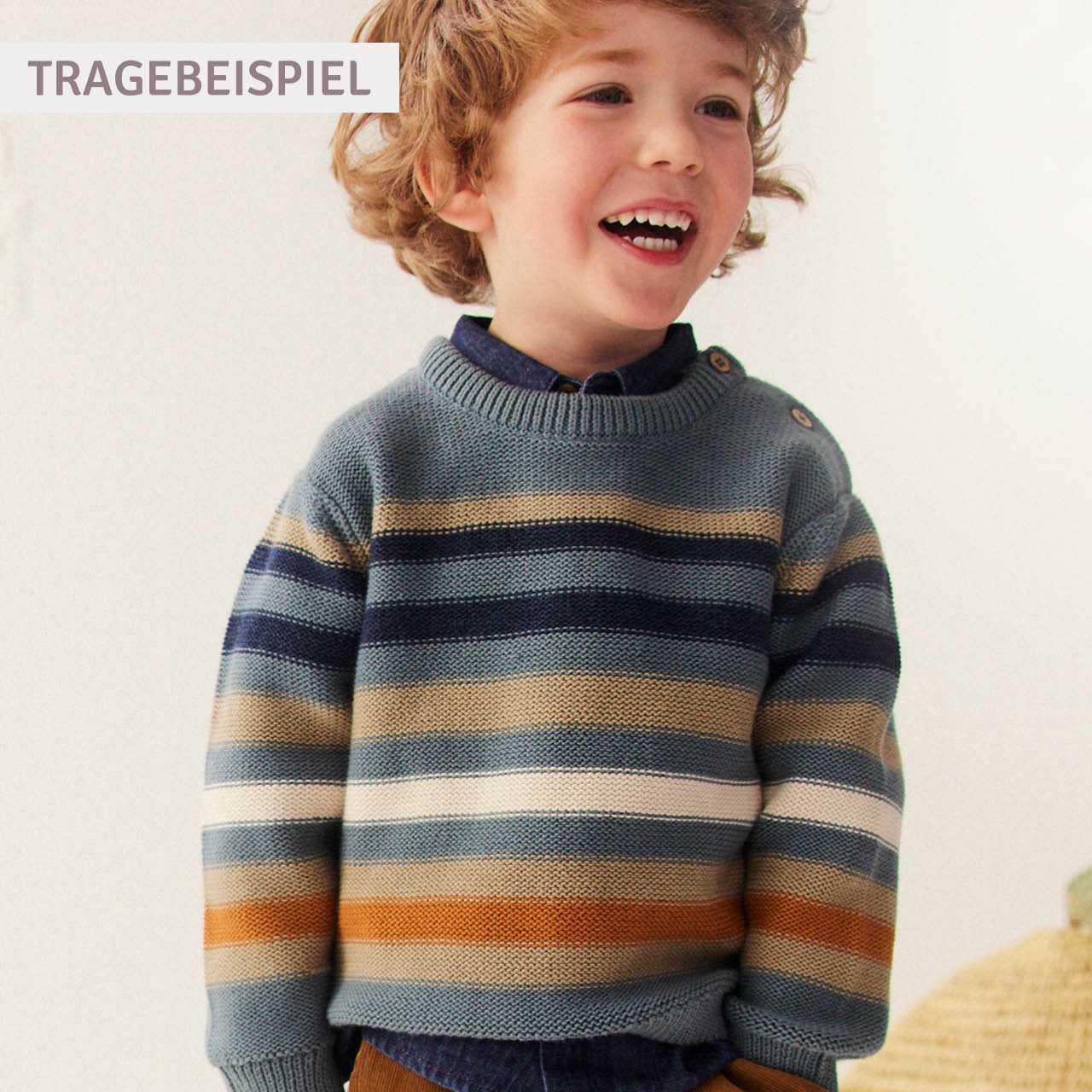 Warmer Strick Pullover anthrazit