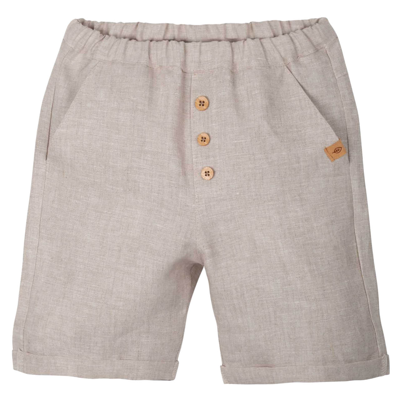 Leichte Leinen Shorts beige