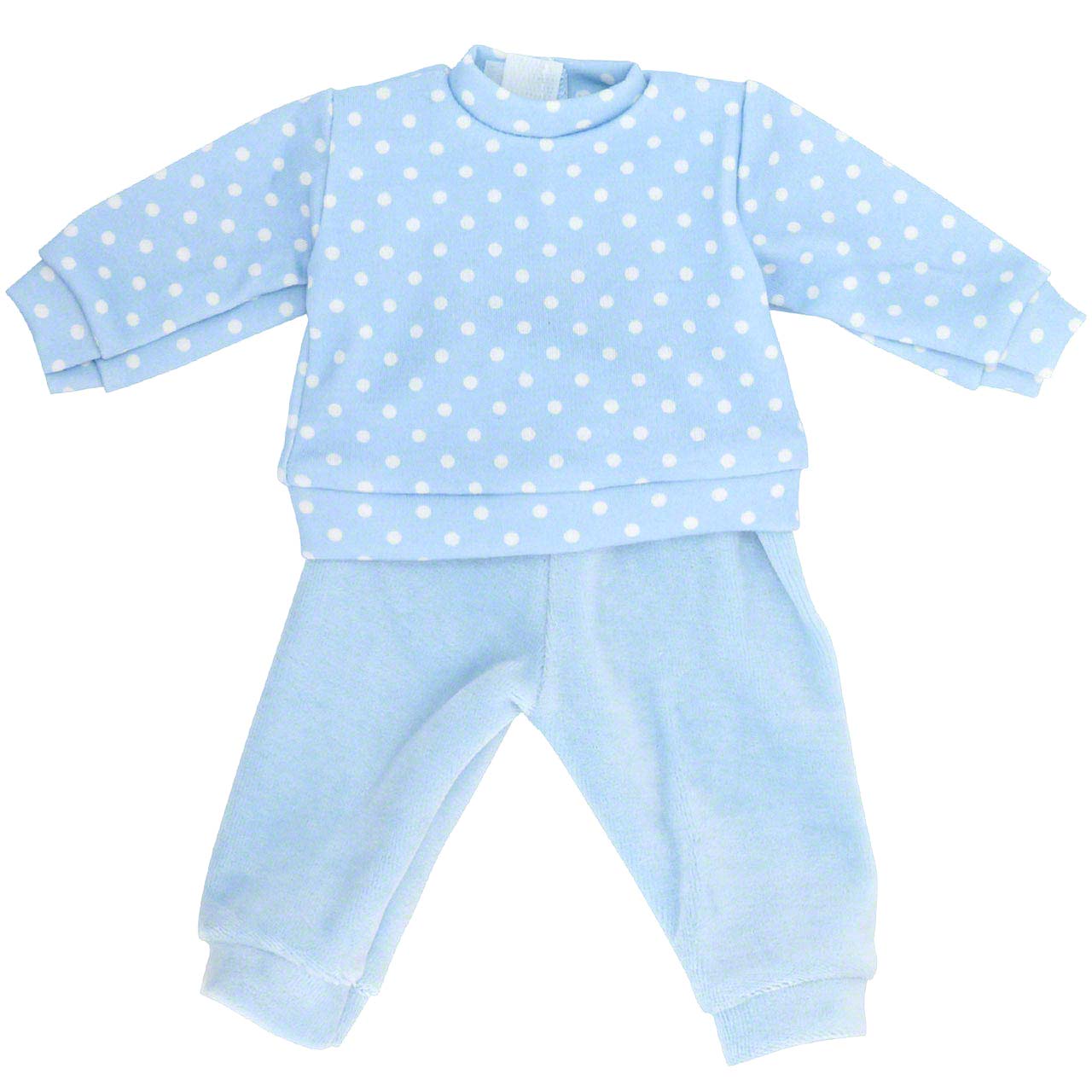 Puppenkleidung: Schlafanzug (blau)