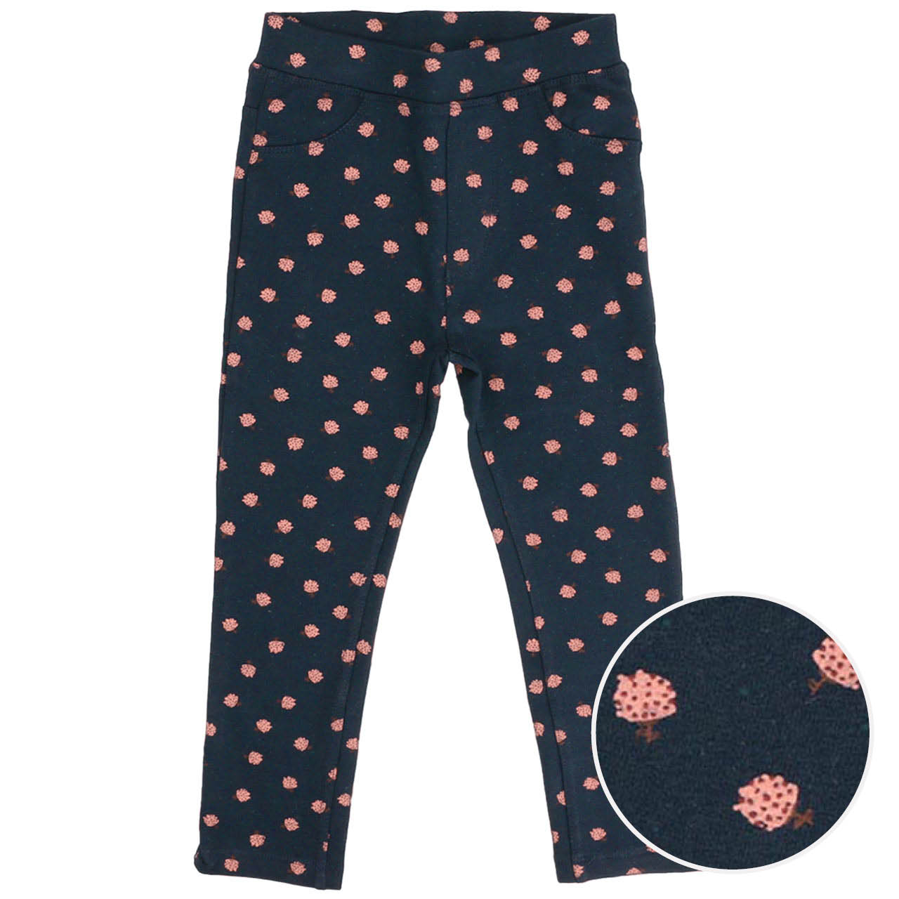 Weiche Sweat Treggings Beeren navy