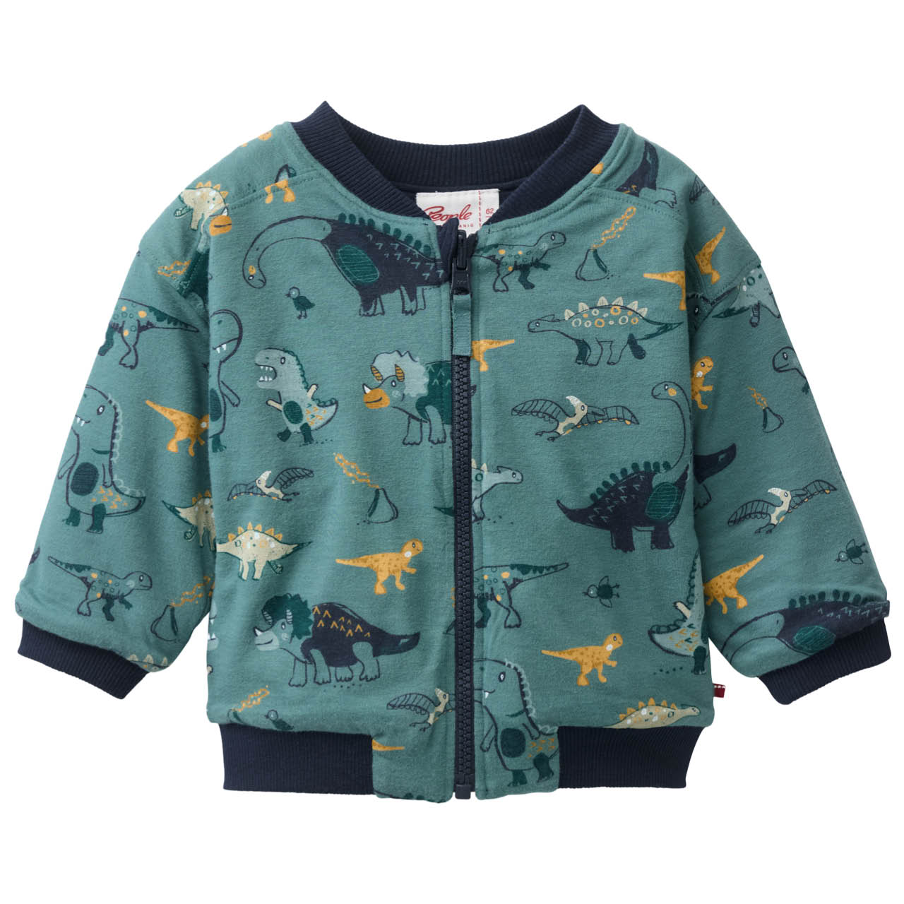 Wende Sweat-Jacke Dinosaurier