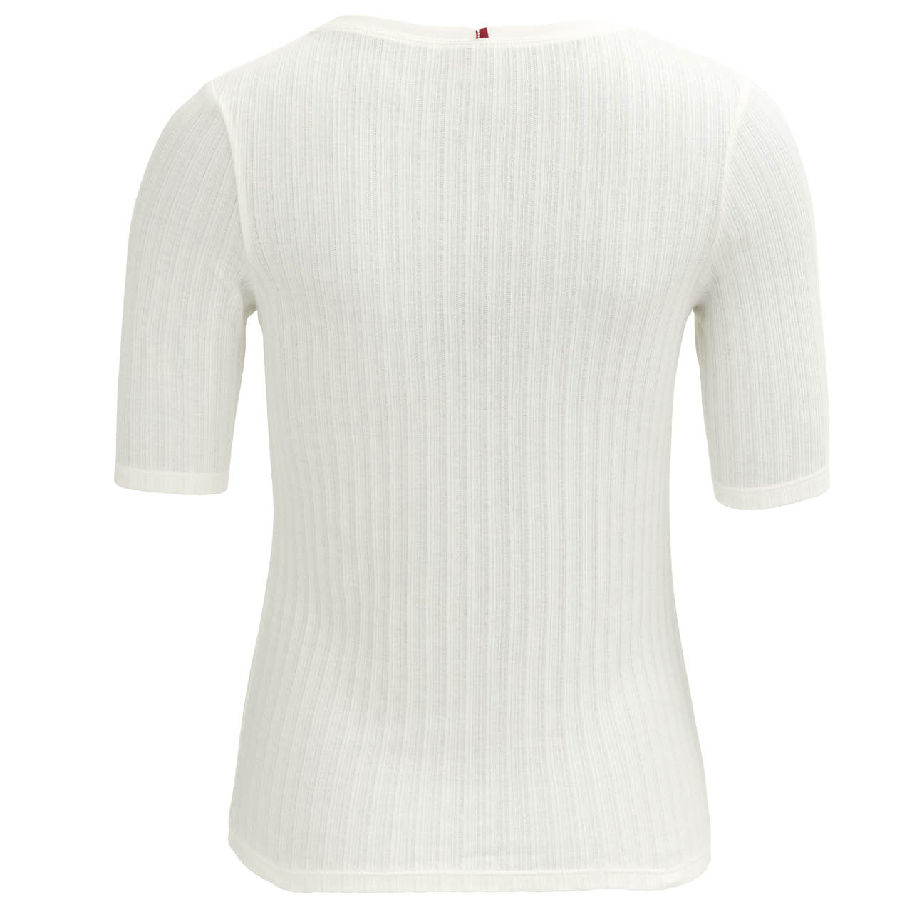 Softes Damen Halbarm Shirt weiß