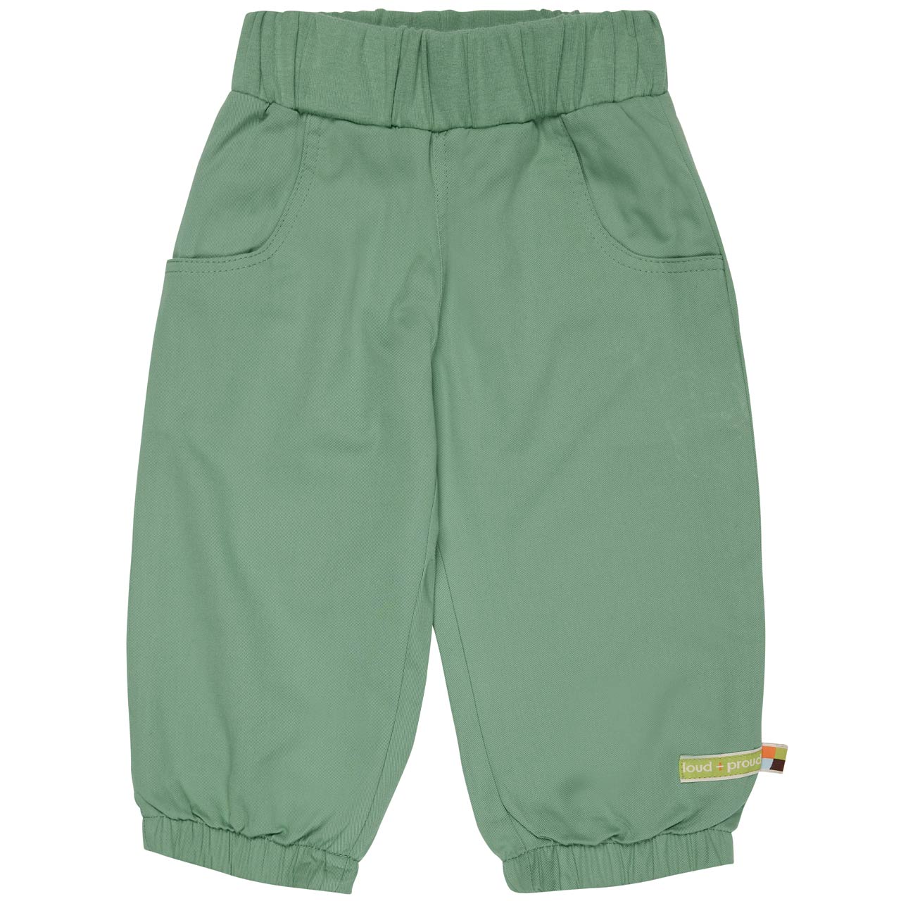 Leichte Twill Sommerhose pastellgrün