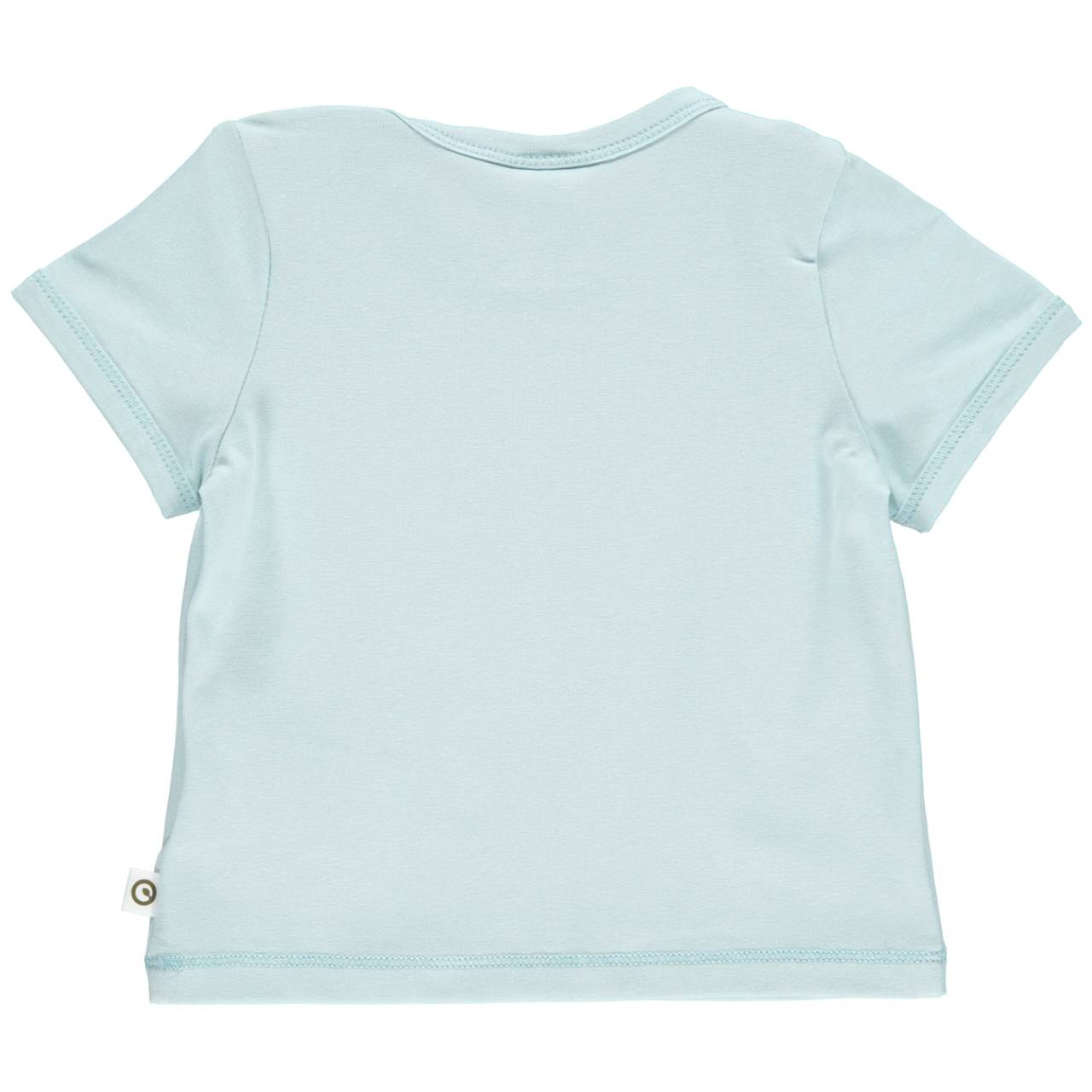 Elastisches T-Shirt Wale hellblau