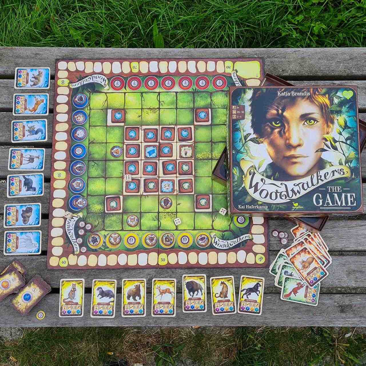 Woodwalkers The Game Brettspiel ab 8 Jahren