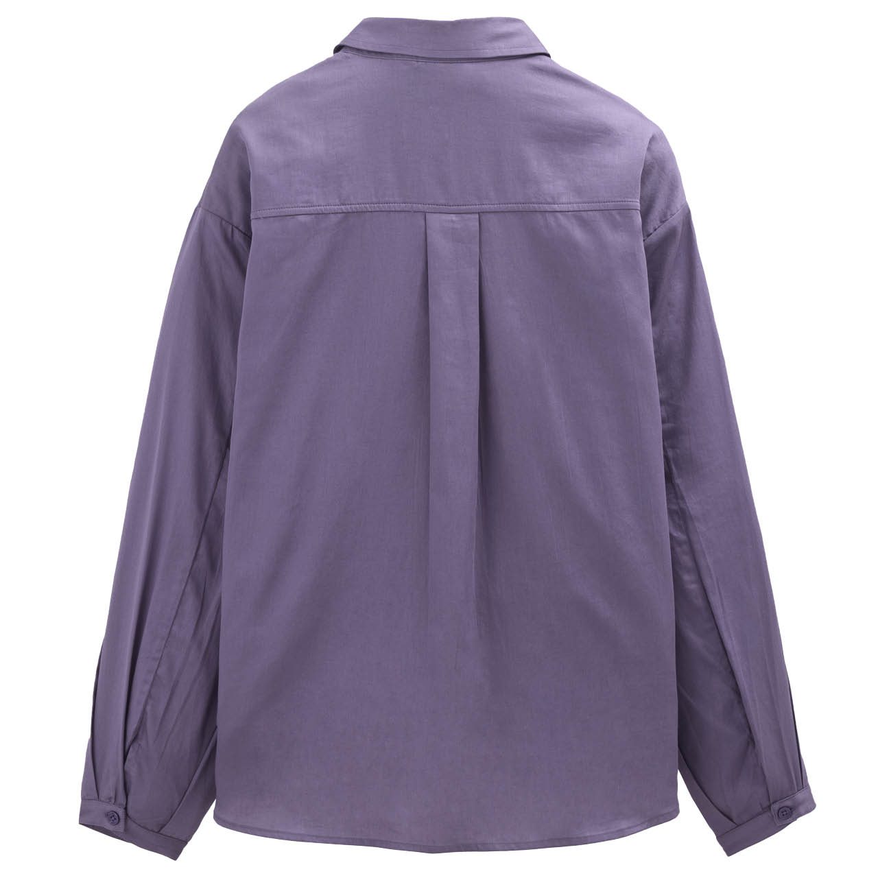 Edle Damen Satinbluse violett