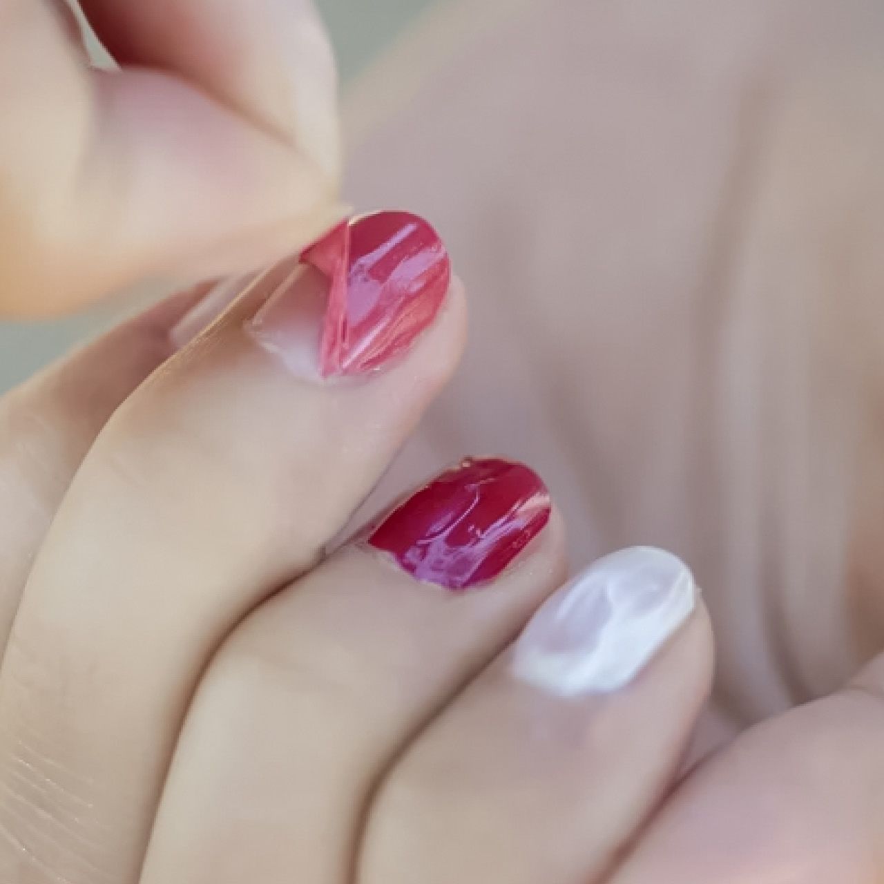 Kinder Nagellack 3er Set Himbeere, Pink, Perlweiß
