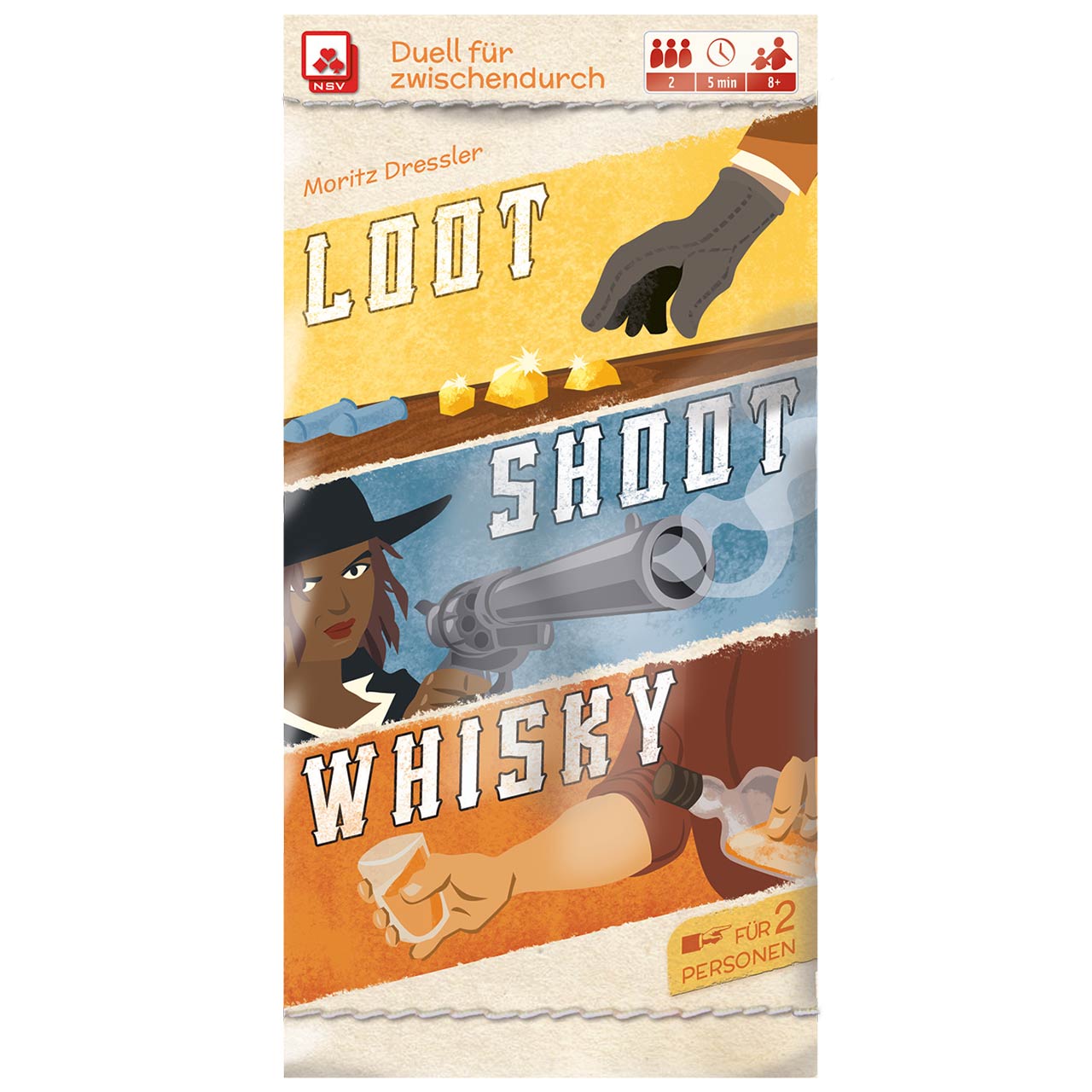 Loot, Shoot, Whisky – Kartenspiel für Erwachsene