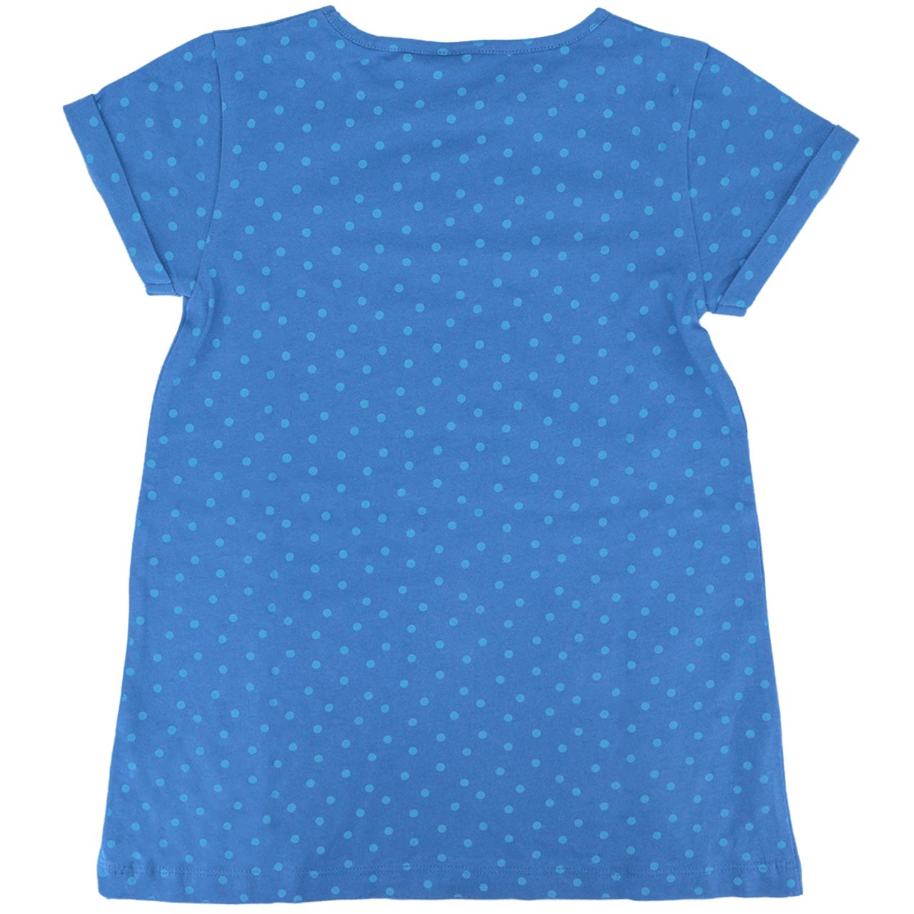 Leichtes Mädchen Shirt A-Linie Hase blau