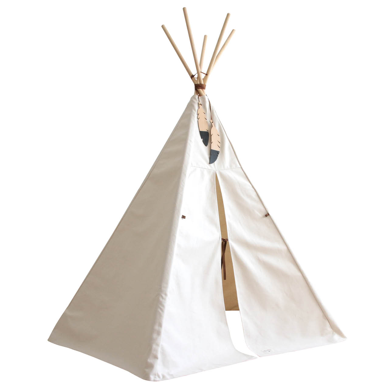 Spielzelt Tipi Creme – 140 cm