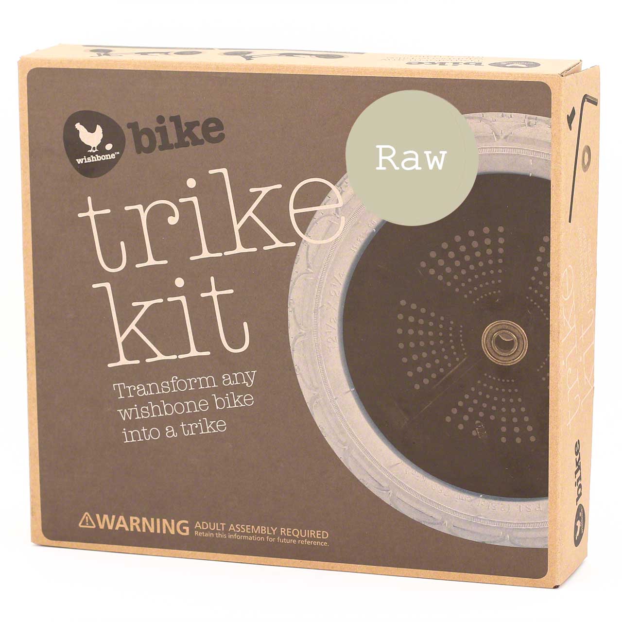 Umbauset zum Dreirad - Trike Kit - für das "2in1" Bike raw