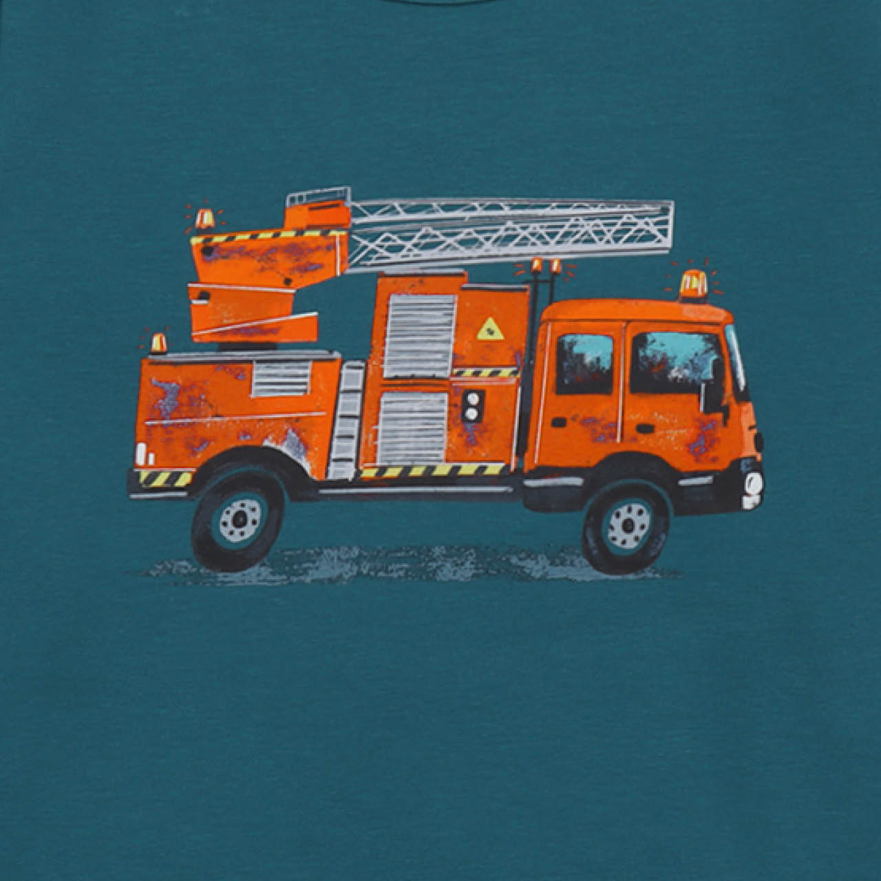 Feuerwehr Langarmshirt dunkelblau