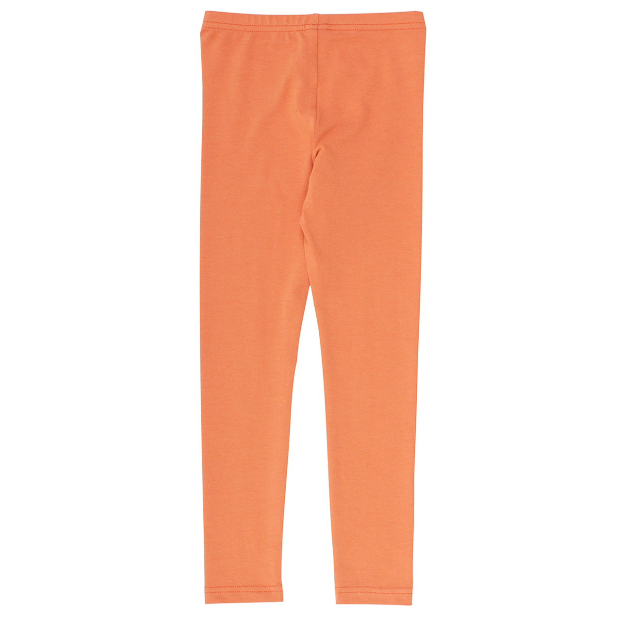 Basic Leggings in hellem apricot-orange