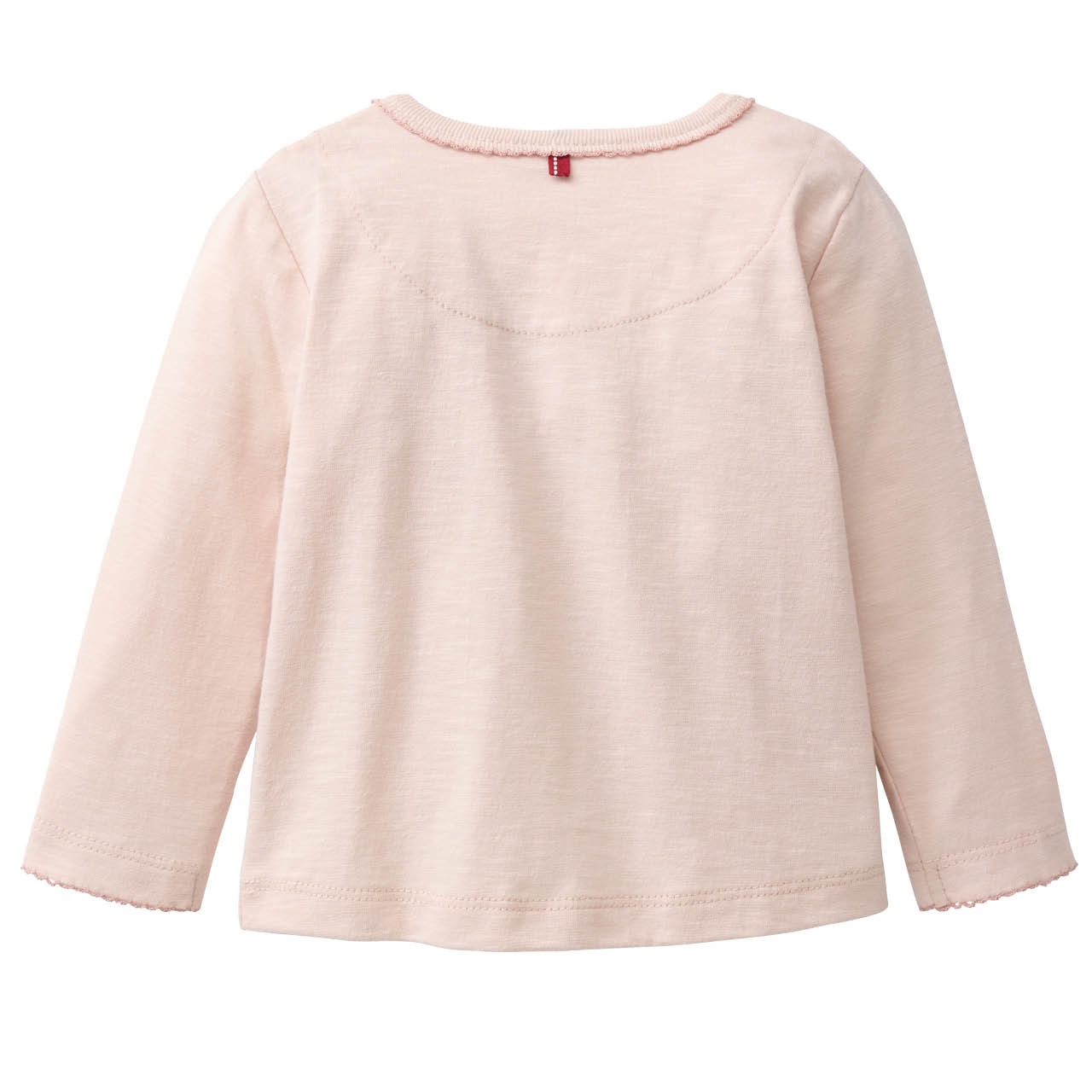 Süßes Langarmshirt Maus rosa