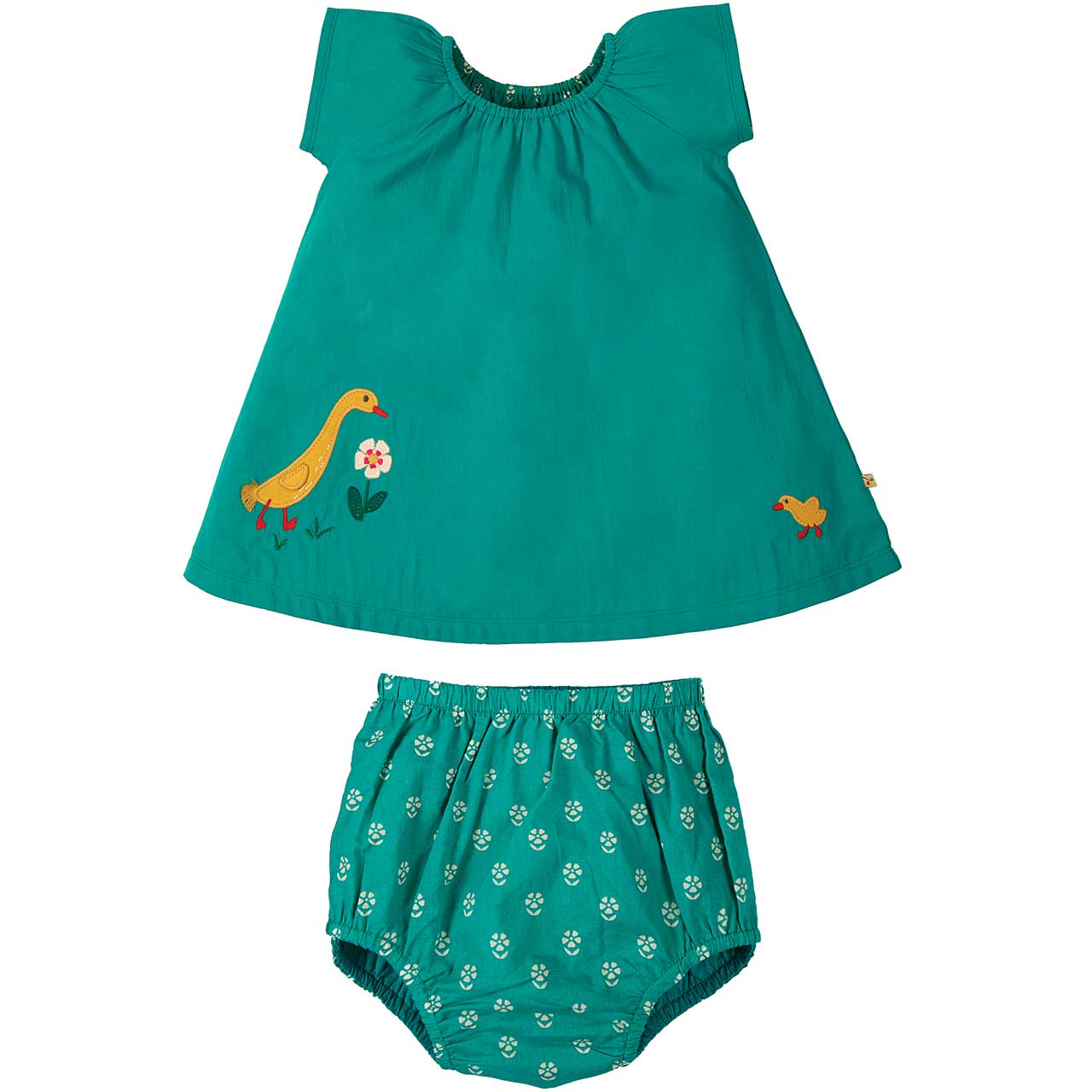 frugi Wende- Sommeroutfit Shirt mit Shorts