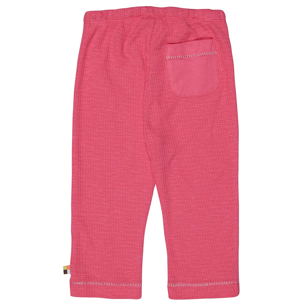 Leichte Sommerhose Waffelstruktur pink