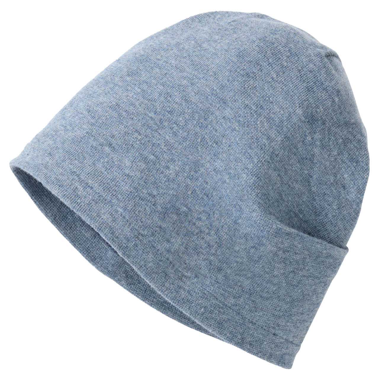 Wende Beanie Waldtiere indigo