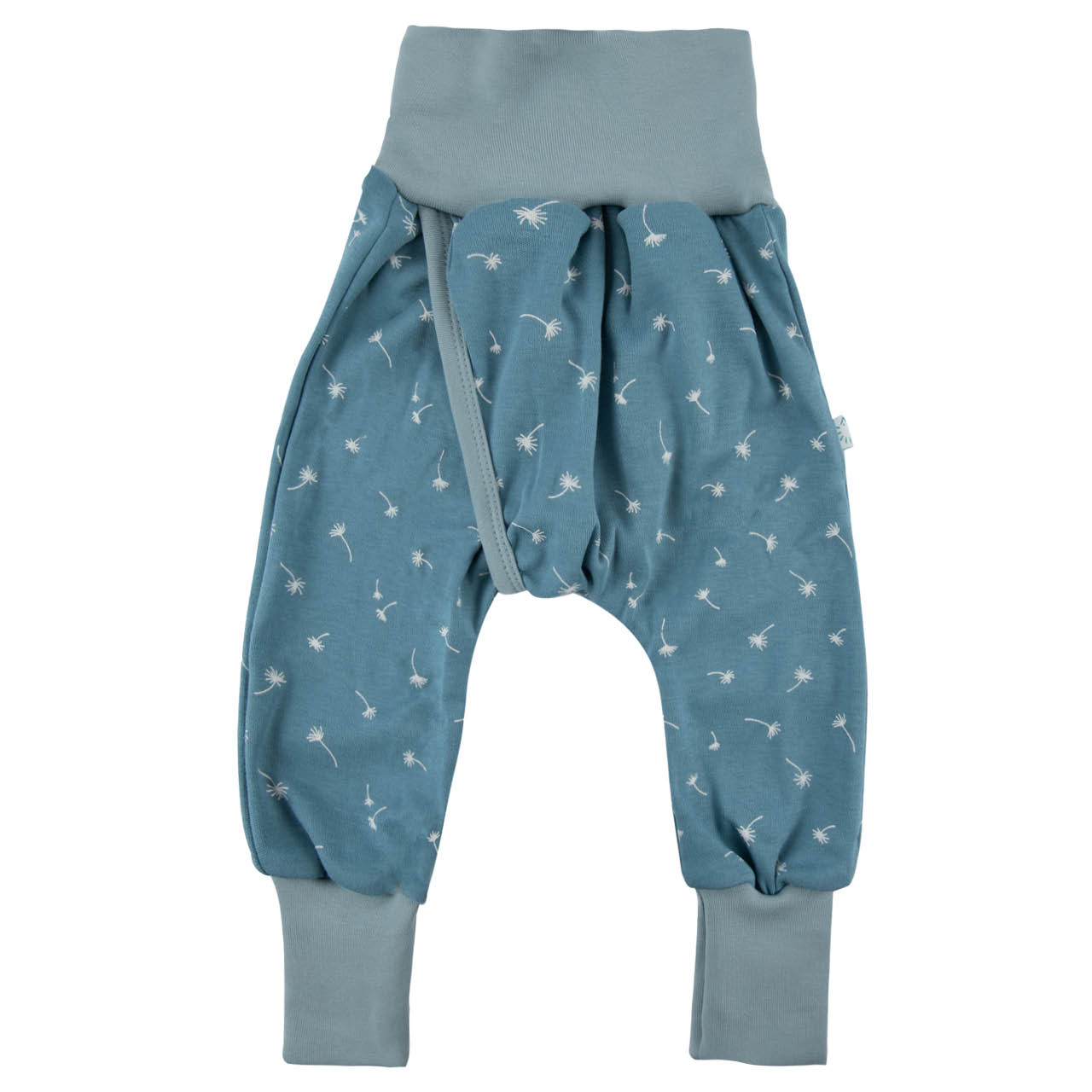 Abhaltehose für windelfreie Babys blau