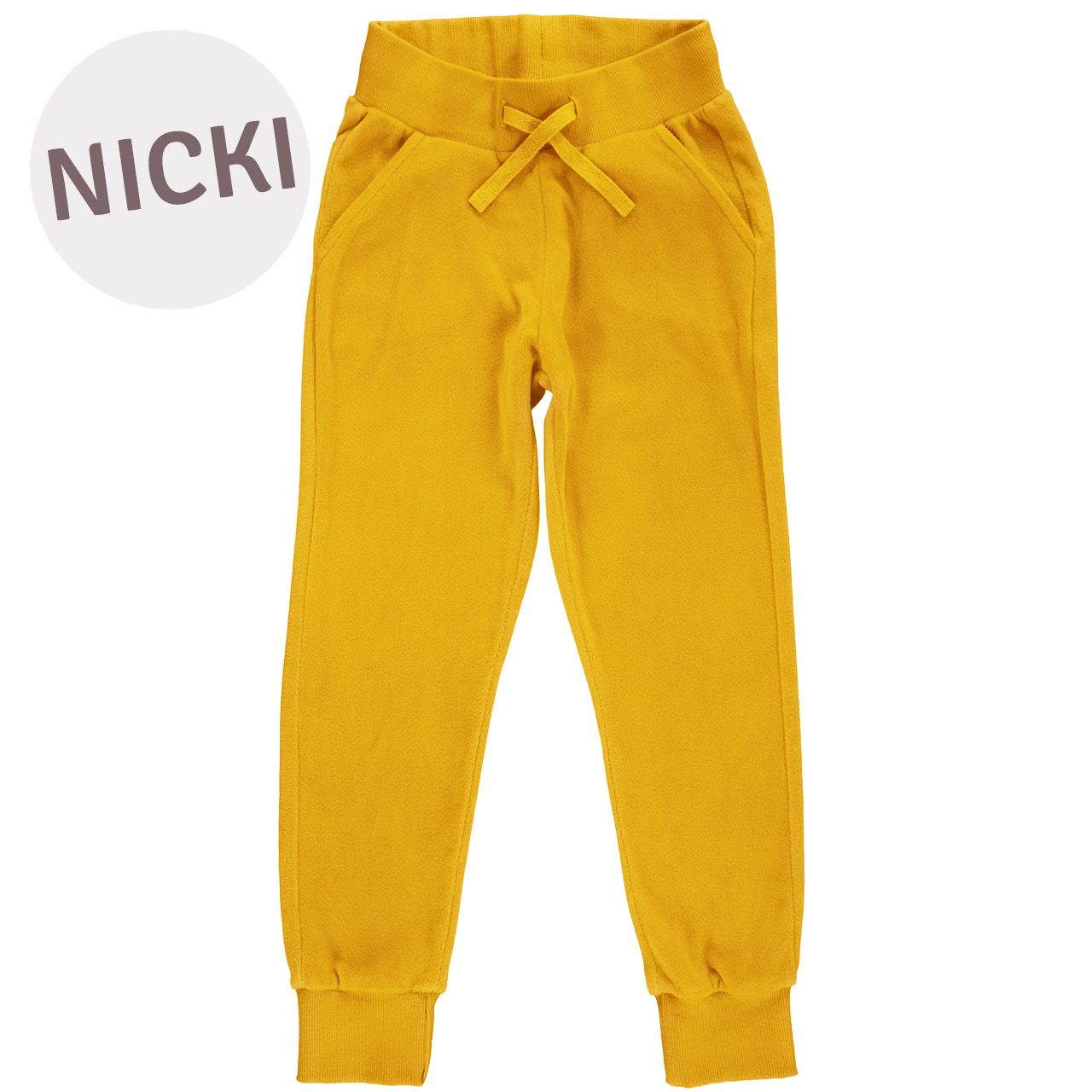 Weiche Nicki Jogger senf