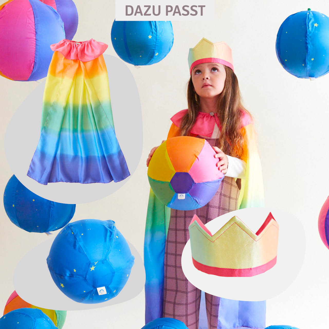 Sternen Luftballonhülle aus Seide