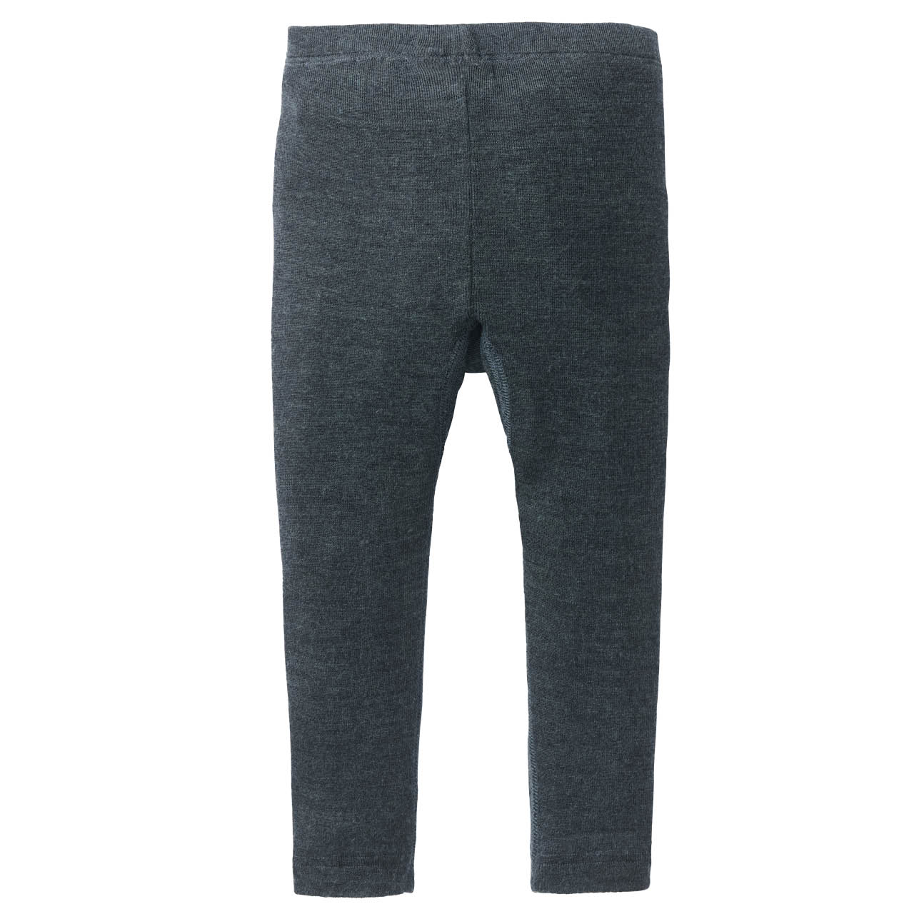 Wolle Seide Leggings anthrazit