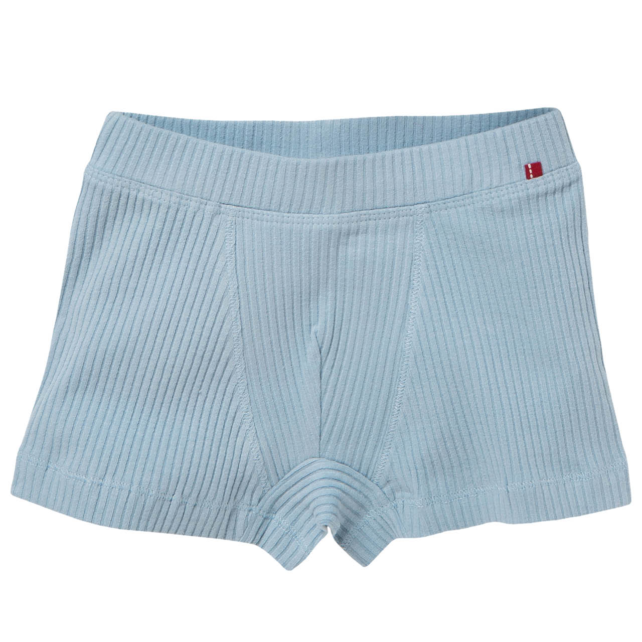 Boxershorts Doppelpack Rippstrick taubenblau