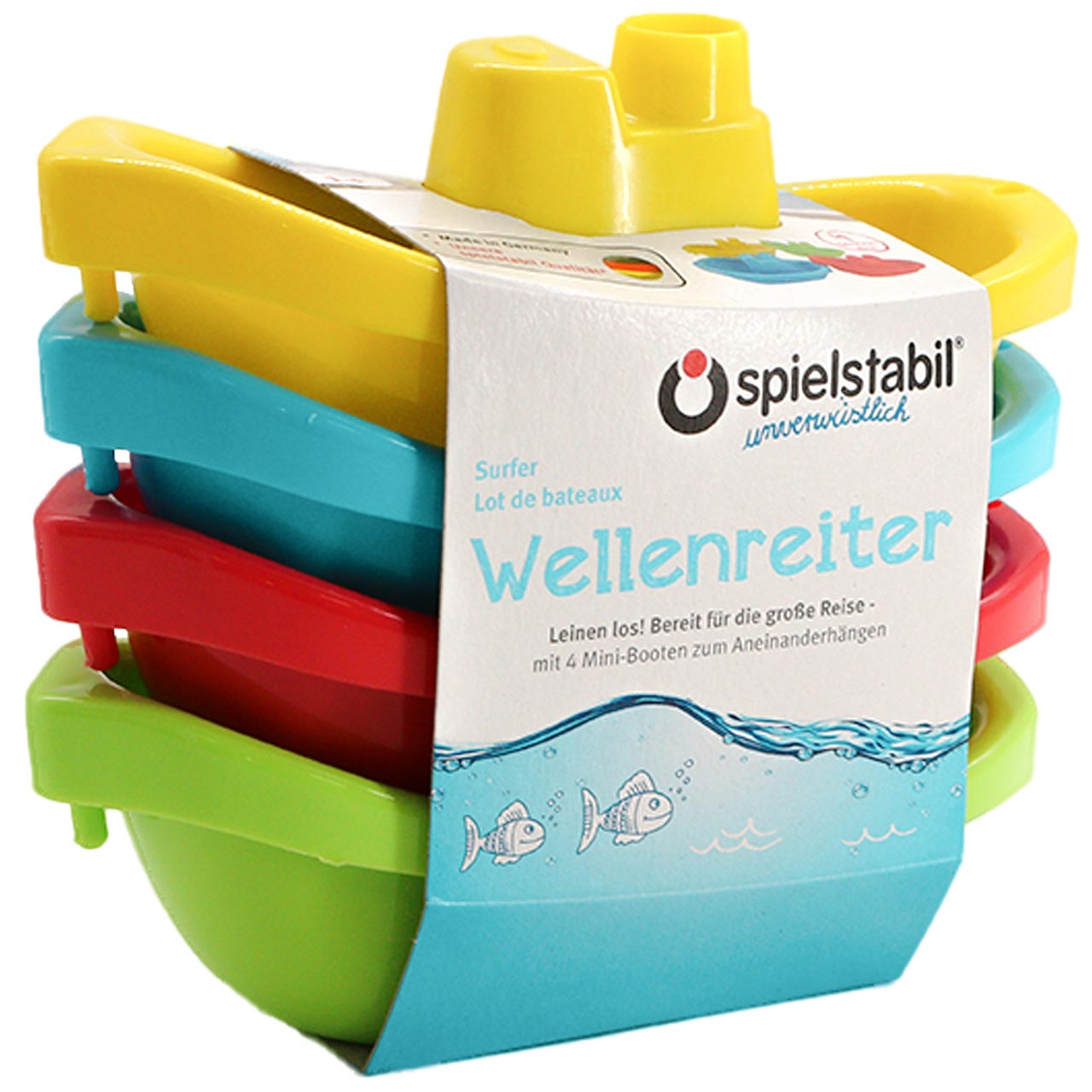 Wasserspielzeug 4 Boote