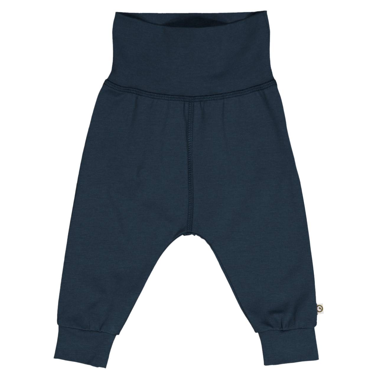 Schlichte Babyhose elastisch dunkelblau