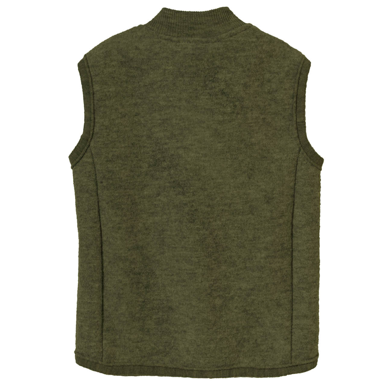 Walk-Weste Zipper oliv