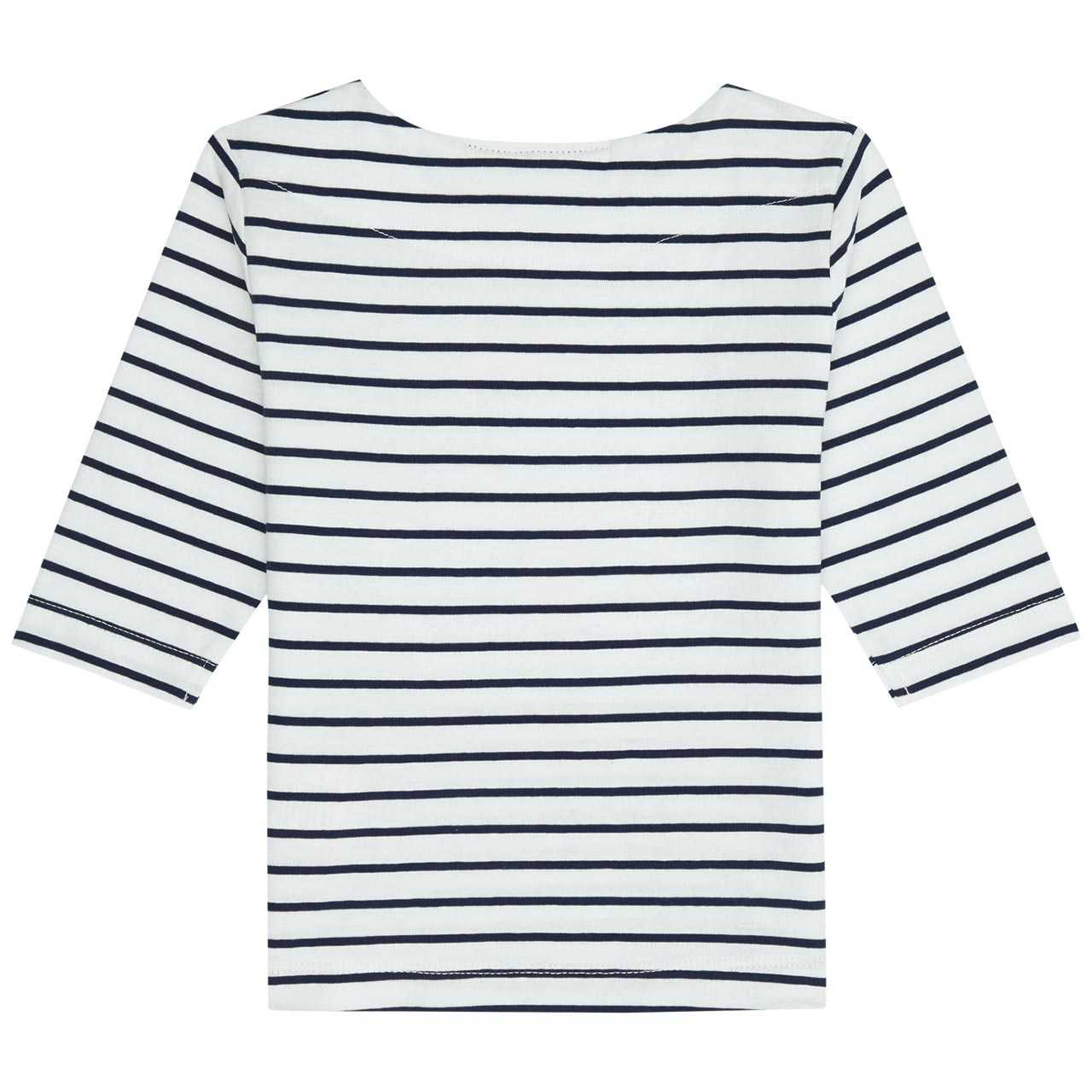 Tukan Aufnäher Langarmshirt navy