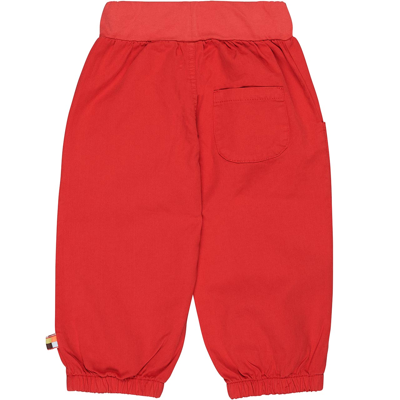 Leichte Twill Sommerhose in rot