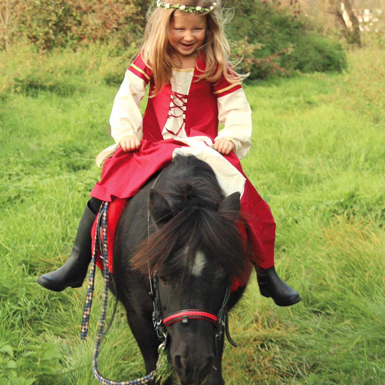 Burgfräulein-Kostüm