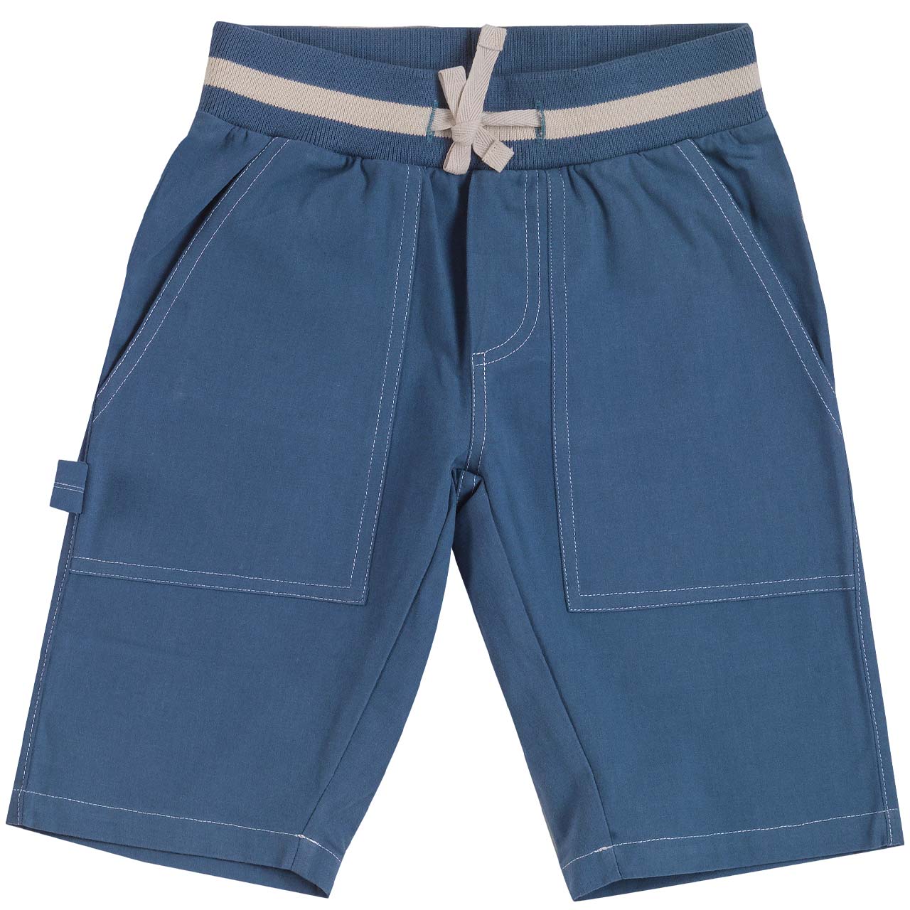 Leichte, robuste Twill Shorts dunkelblau