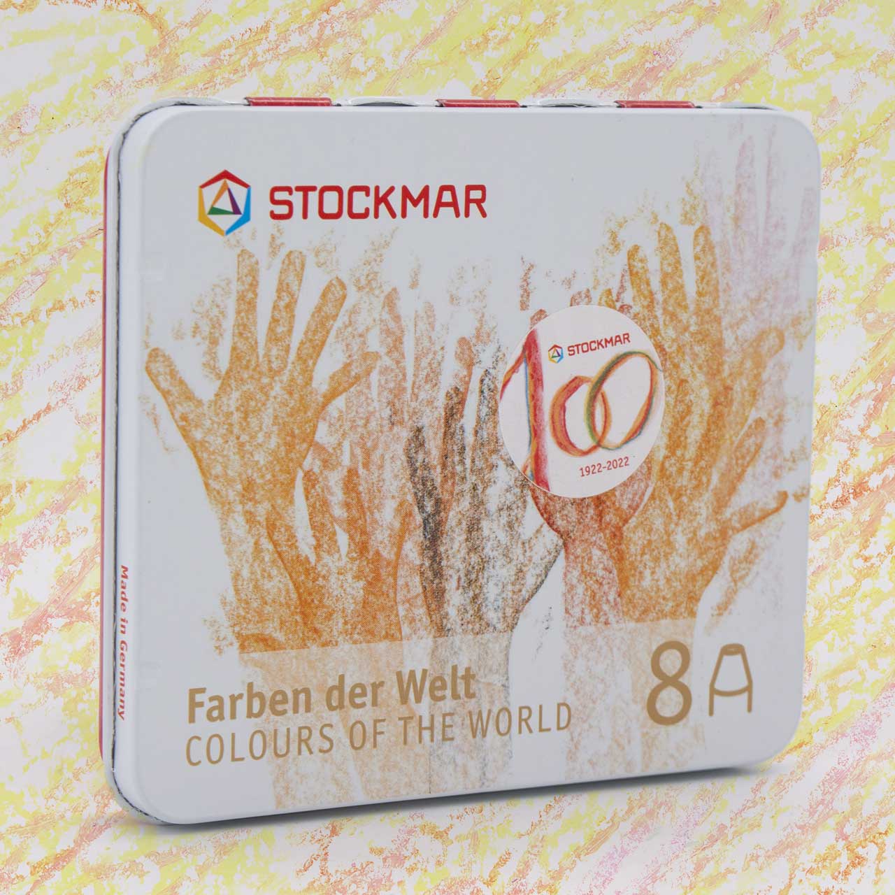 Wachsmalstifte 8er Set - „Farben der Welt“