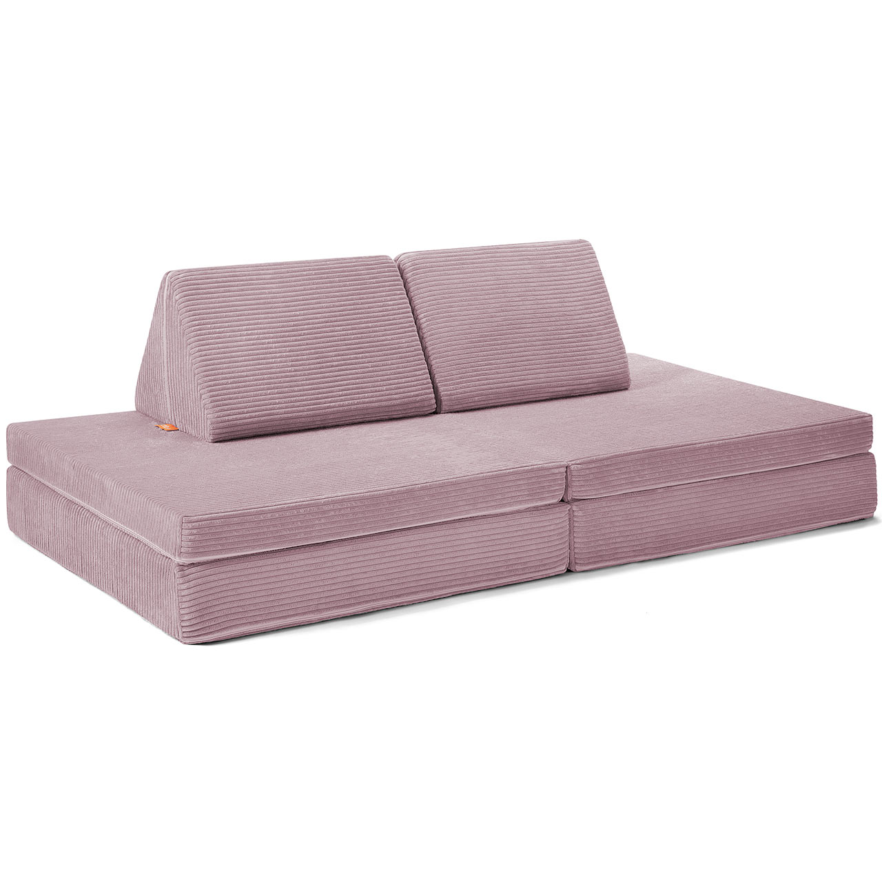 Funzy Spielsofa 4-teilig Cord Lila