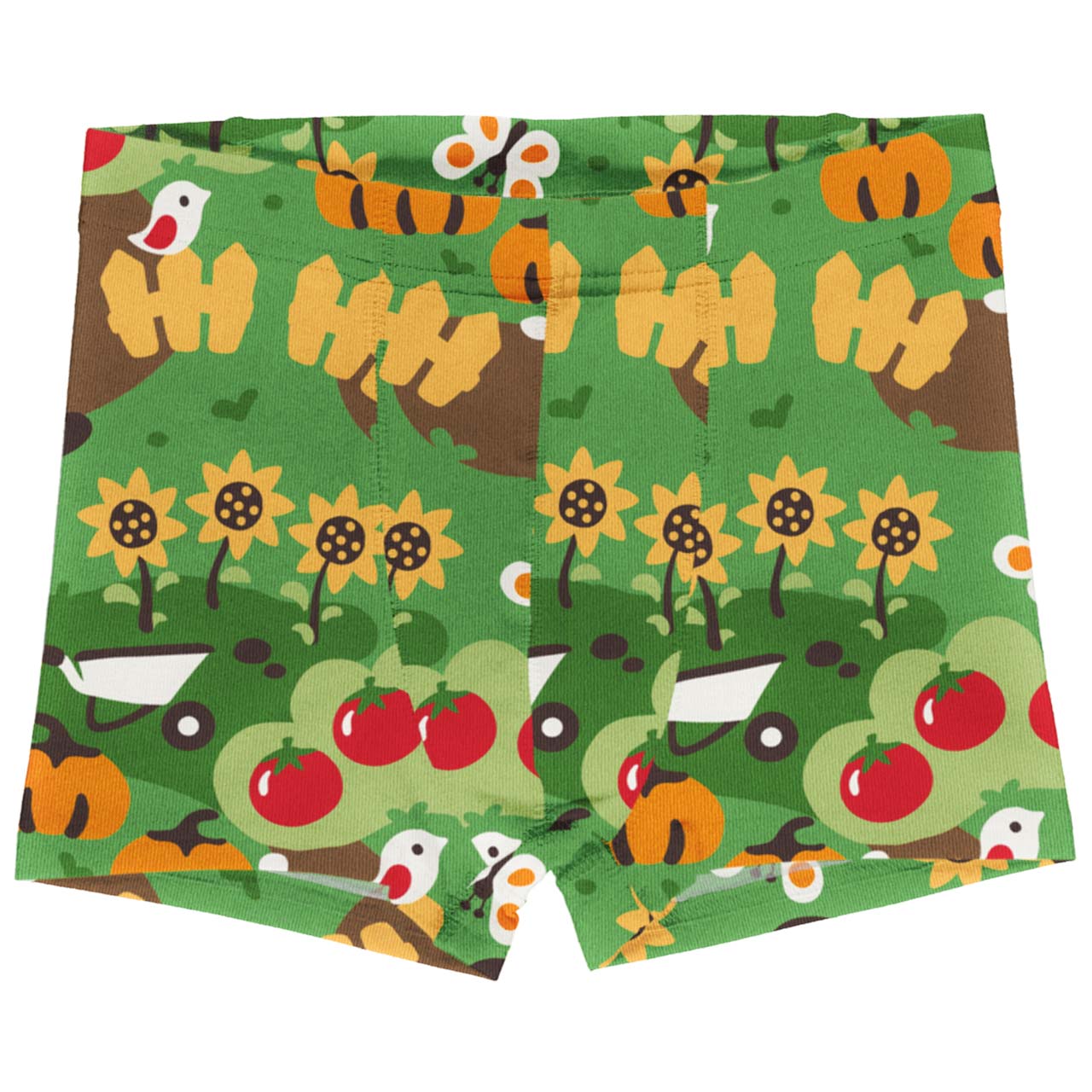 Boxershorts Garten grün