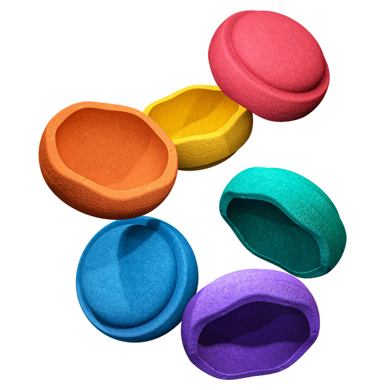 Stapelstein® Mini rainbow classic 6 kleine Elemente